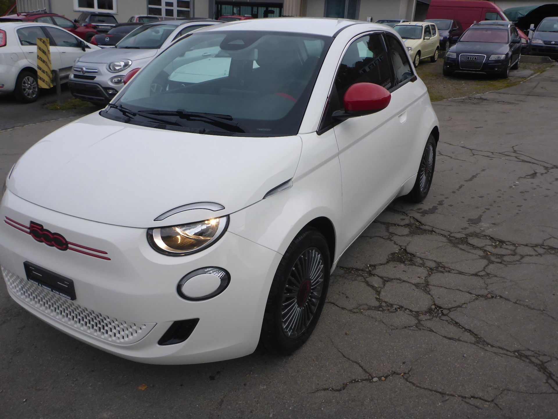FIAT 500 electric 87 kW Red-image-1