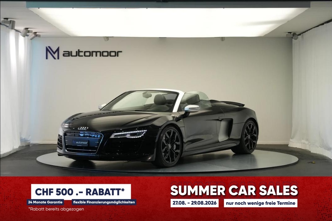 AUDI R8 Spyder 5.2 S-Tronic *Carbon* *B&O* *Keramik*