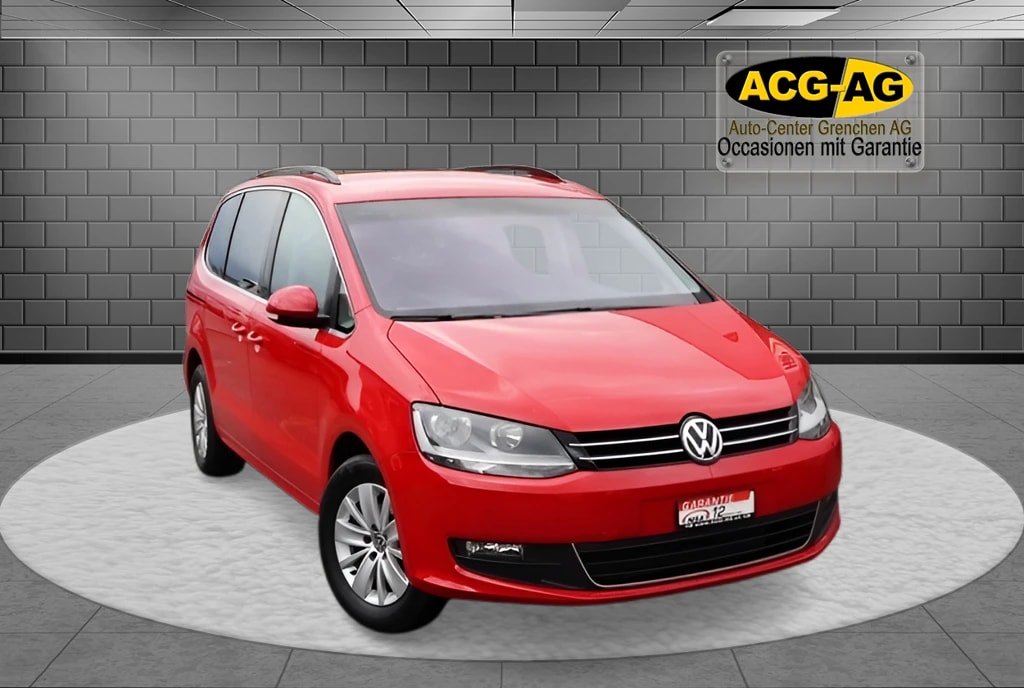 VW Sharan 2.0 TDI BMT Comfortline 4Motion DSG ** Anhängerkupplung **-image-0