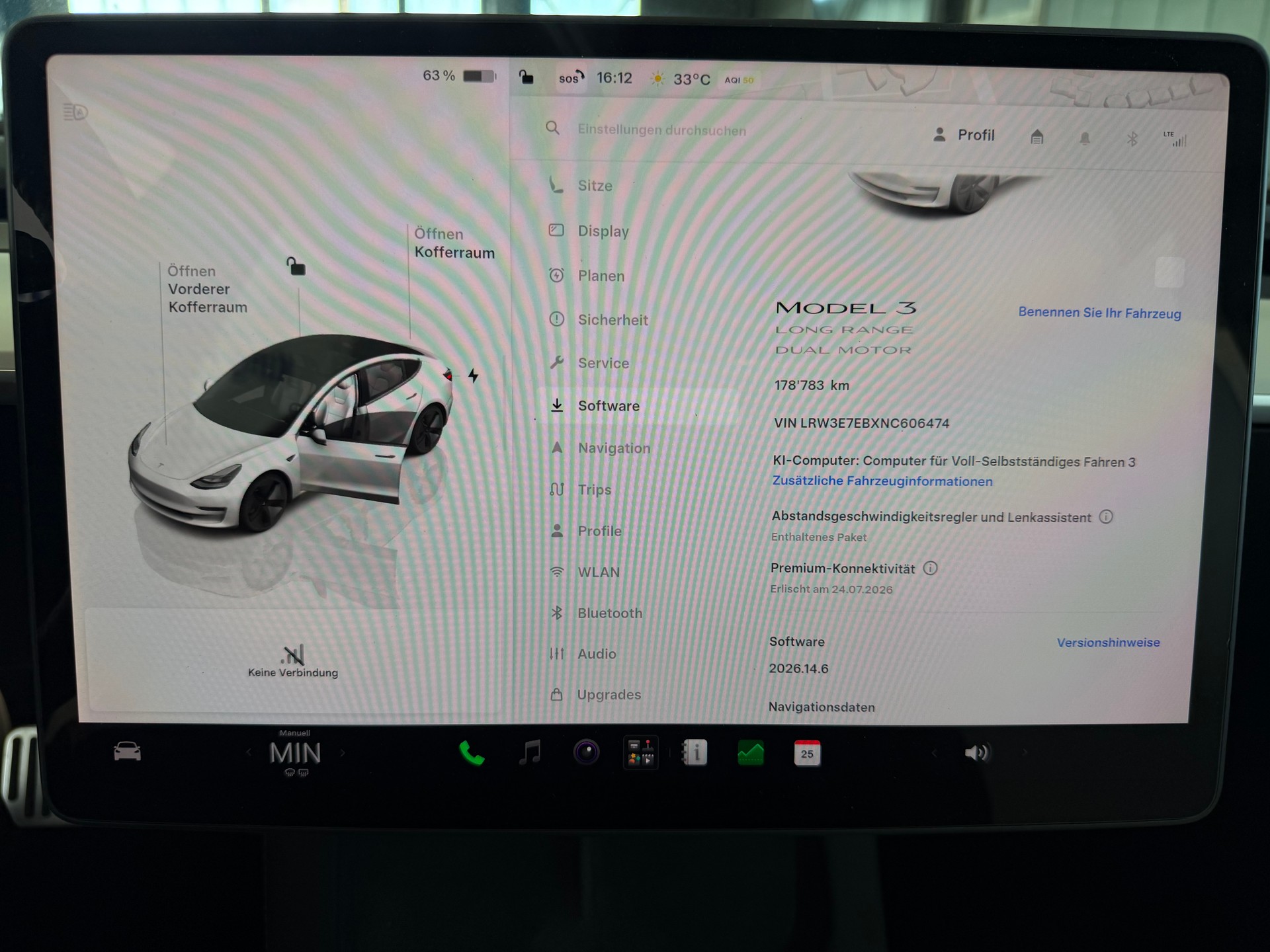 TESLA Model 3 Long Range Dual Motor AWD | Frisch MFK | Tesla Garantie | AHK-image-16