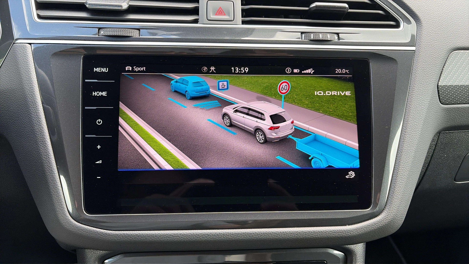 VW Tiguan 2.0TSI R 4Motion DSG mit AHK + Ledersitze & Komplettwinterräder-image-17