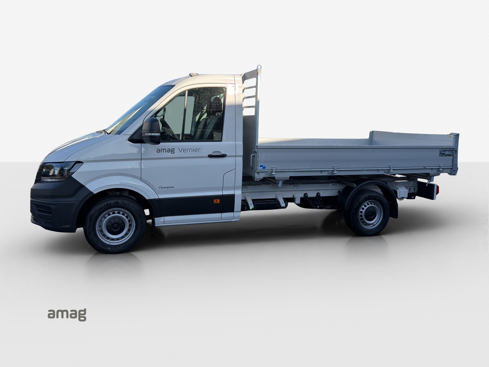 VW Crafter 35 2.0 TDI Kipp./Prits./Koffer+Heb. Champion HD L3 A-image-1