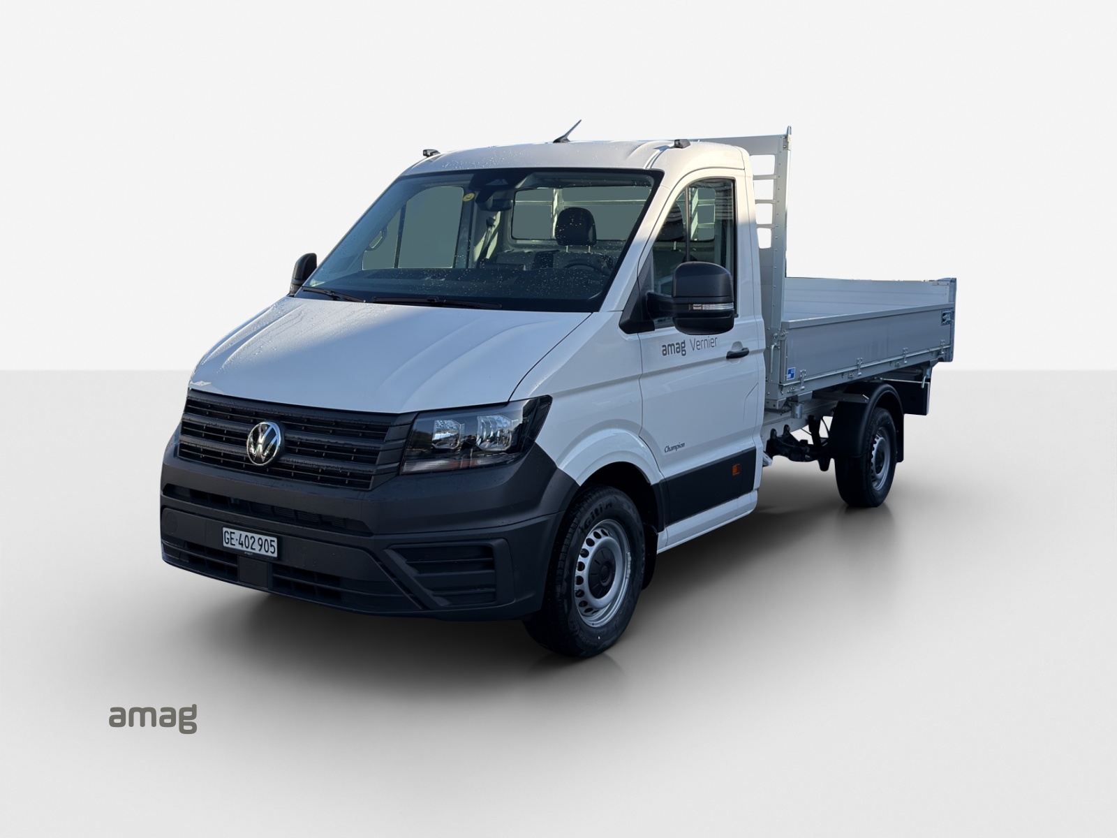 VW Crafter 35 2.0 TDI Kipp./Prits./Koffer+Heb. Champion HD L3 A-image-0