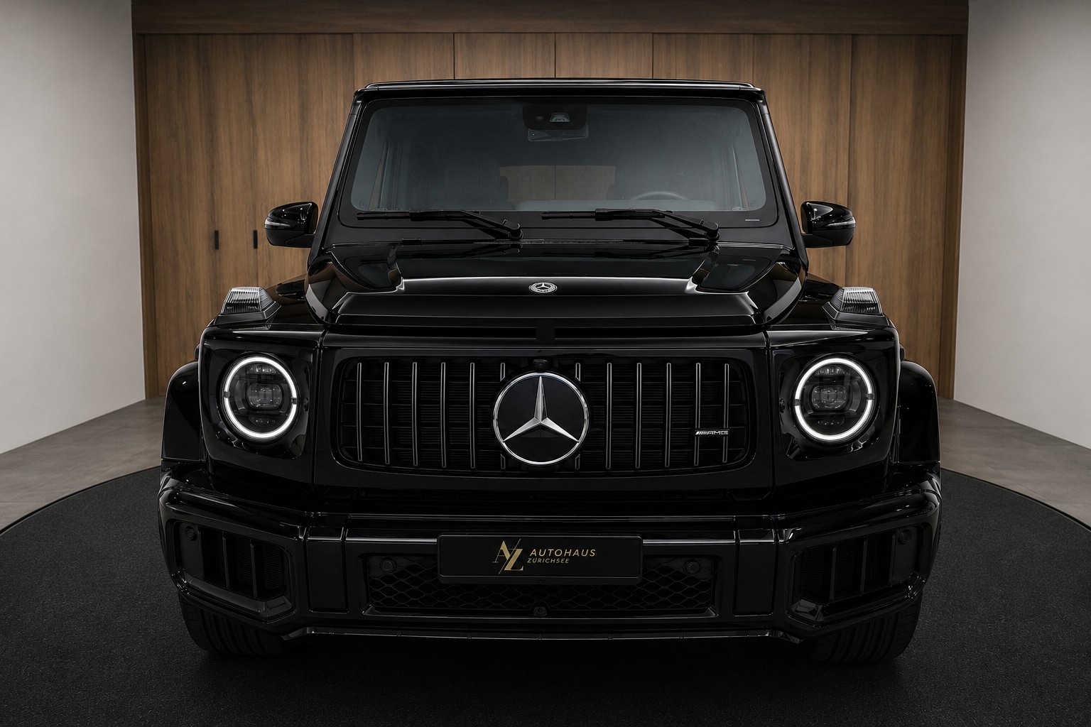 MERCEDES-BENZ G 63 AMG 9G-Tronic Facelift mit 605 PS ganz in schwarz-image-1