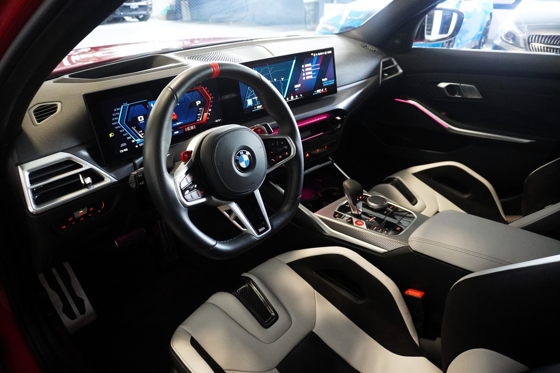BMW M3 Competition M xDrive // BMW Werksgarantie bis 03/2029 // M Carbon Schalensitze //-image-8
