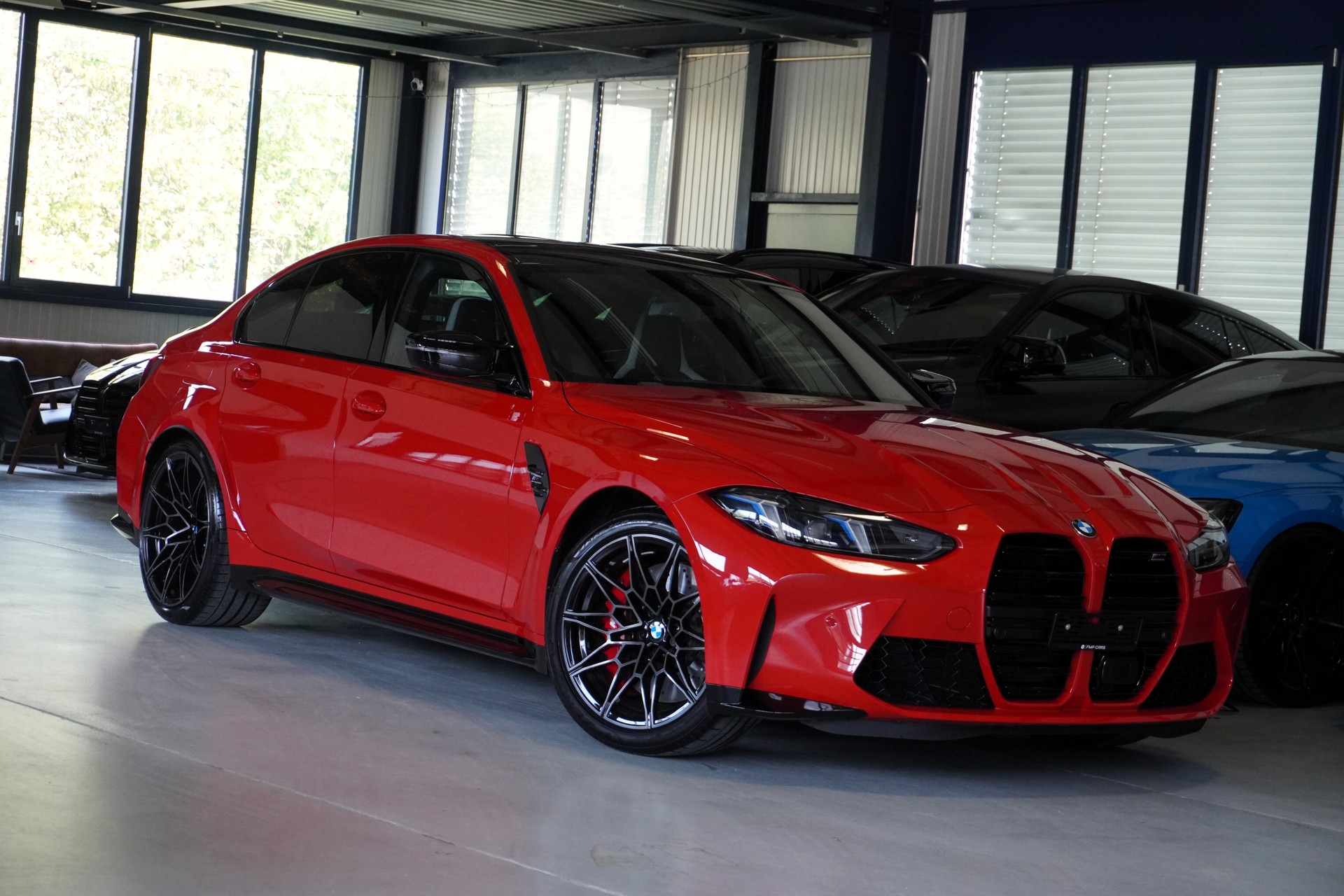 BMW M3 Competition M xDrive // BMW Werksgarantie bis 03/2029 // M Carbon Schalensitze //-image-0