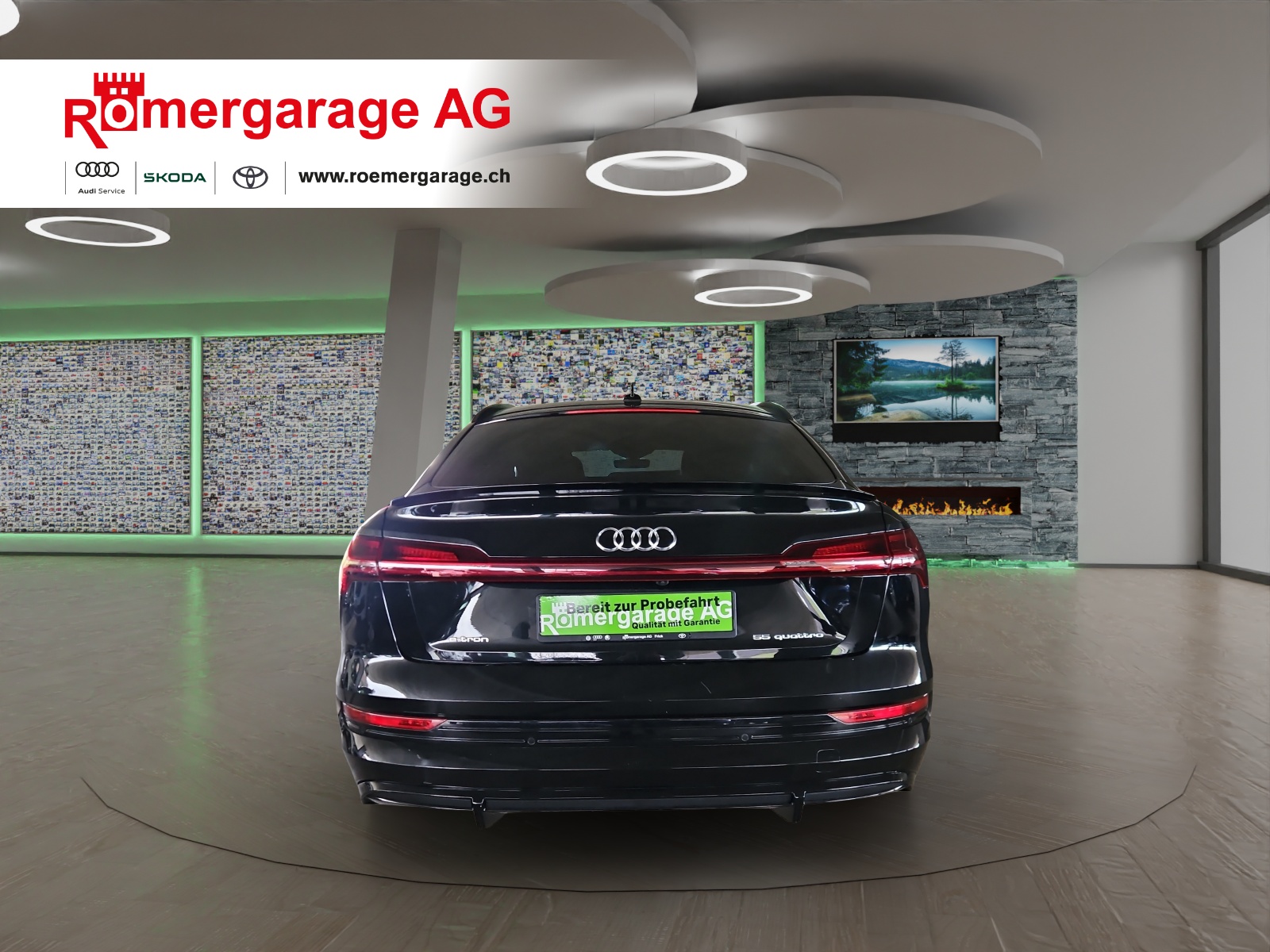 AUDI e-tron 55 Sportback Advanced Black Edition quattro-image-2