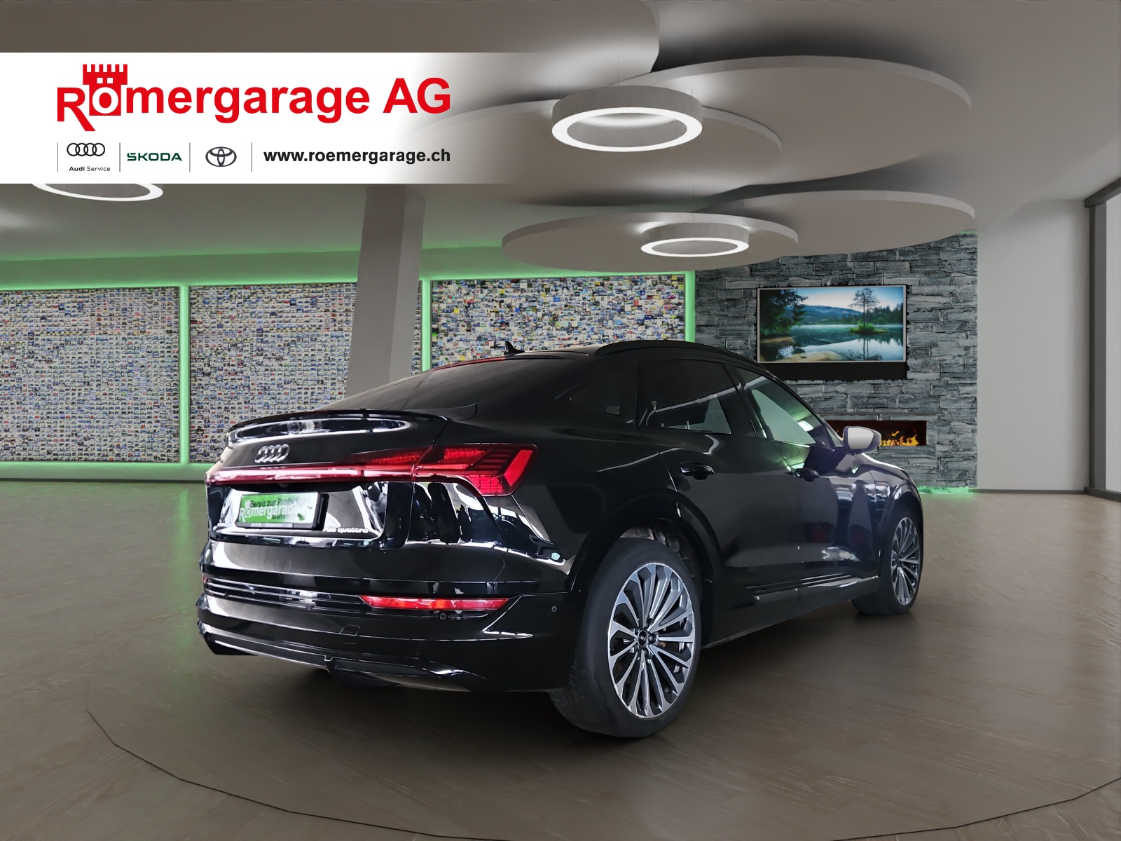 AUDI e-tron 55 Sportback Advanced Black Edition quattro-image-3
