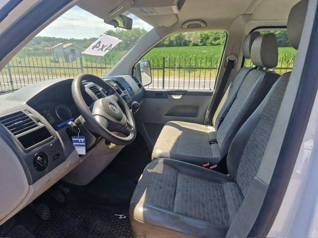 VW T5 2.0 TDI 4Motion Doppia Cabina - Gru HMF 200 - Ponte Fisso in Alluminio - Aumento del carico e Gancio Traino KG. 3500-image-14