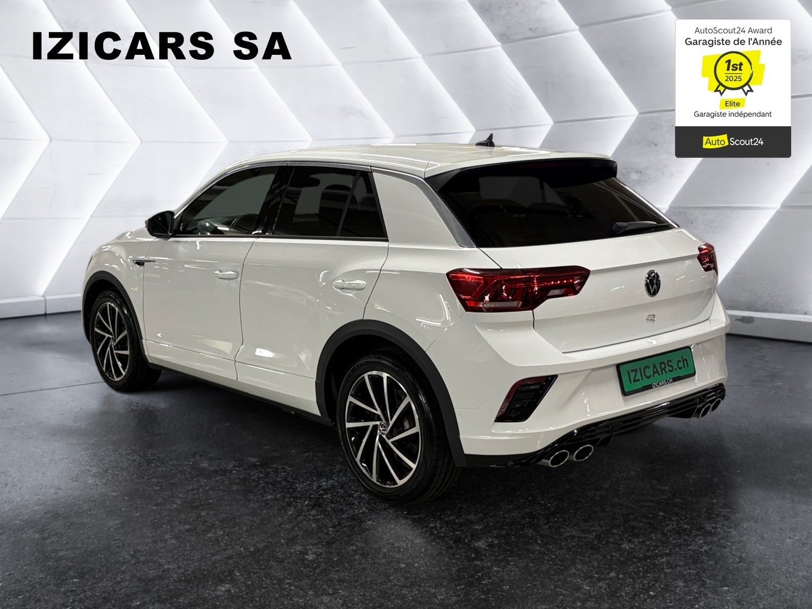 VW T-Roc 2.0 TSI R DSG 4Motion/BeatsAudio / Caméra de recul / App-Connect / Roues Hiver 17" incluses-image-5