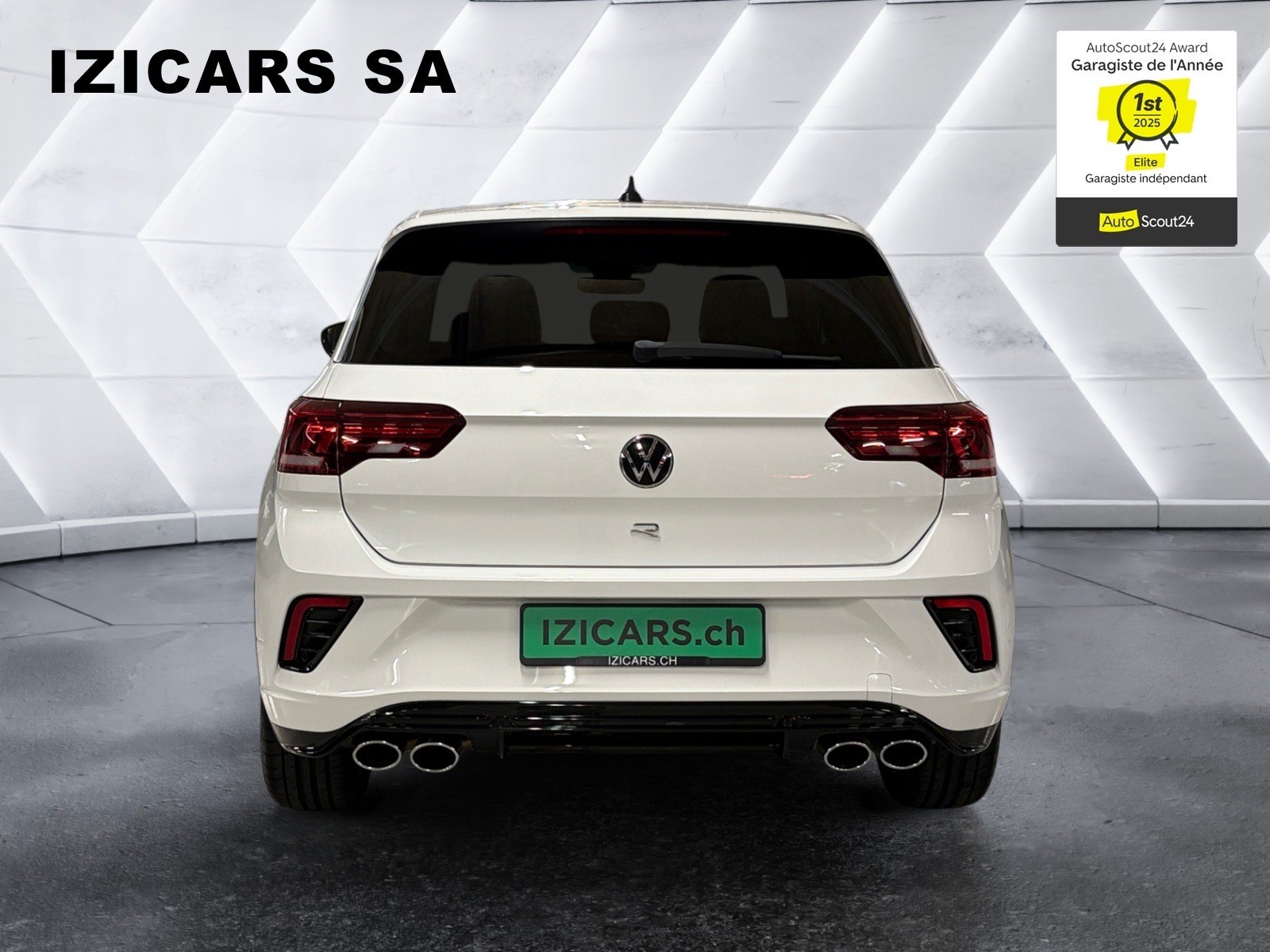 VW T-Roc 2.0 TSI R DSG 4Motion/BeatsAudio / Caméra de recul / App-Connect / Roues Hiver 17" incluses-image-6