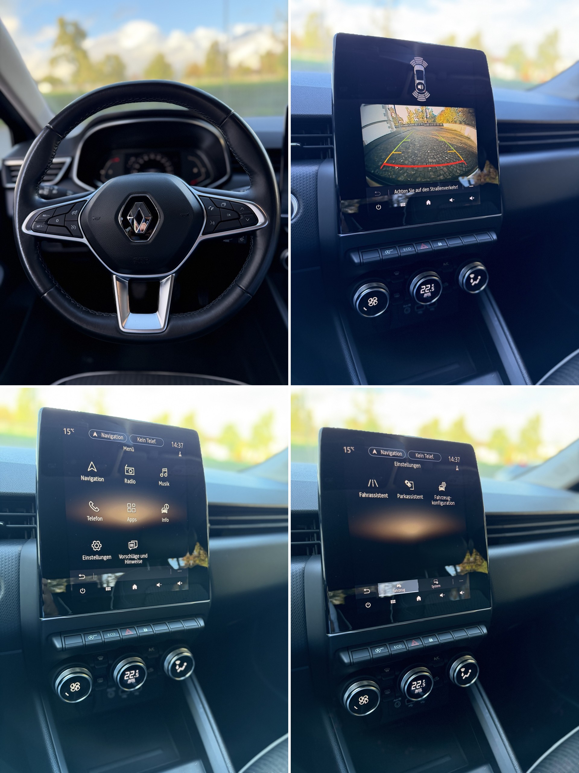 RENAULT Clio 1.0 Intens / Ab MFK / Service gepflegt / 36 Monate Garantie exkl. / 8 Fach / Navi / LED / Rückfahrkamera / Digital Cockpit-image-14