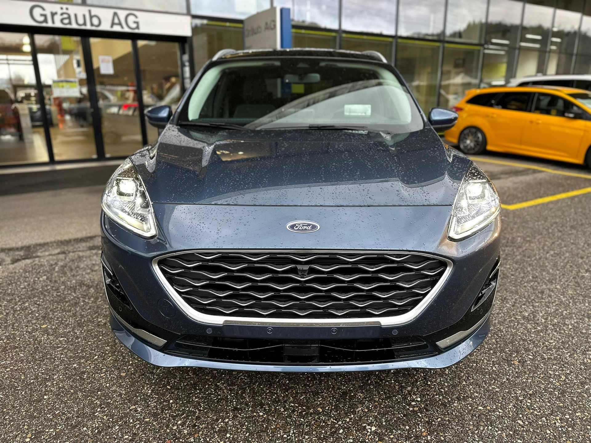 FORD Kuga 2.5 PHEV Vignale 2WD blue-image-1