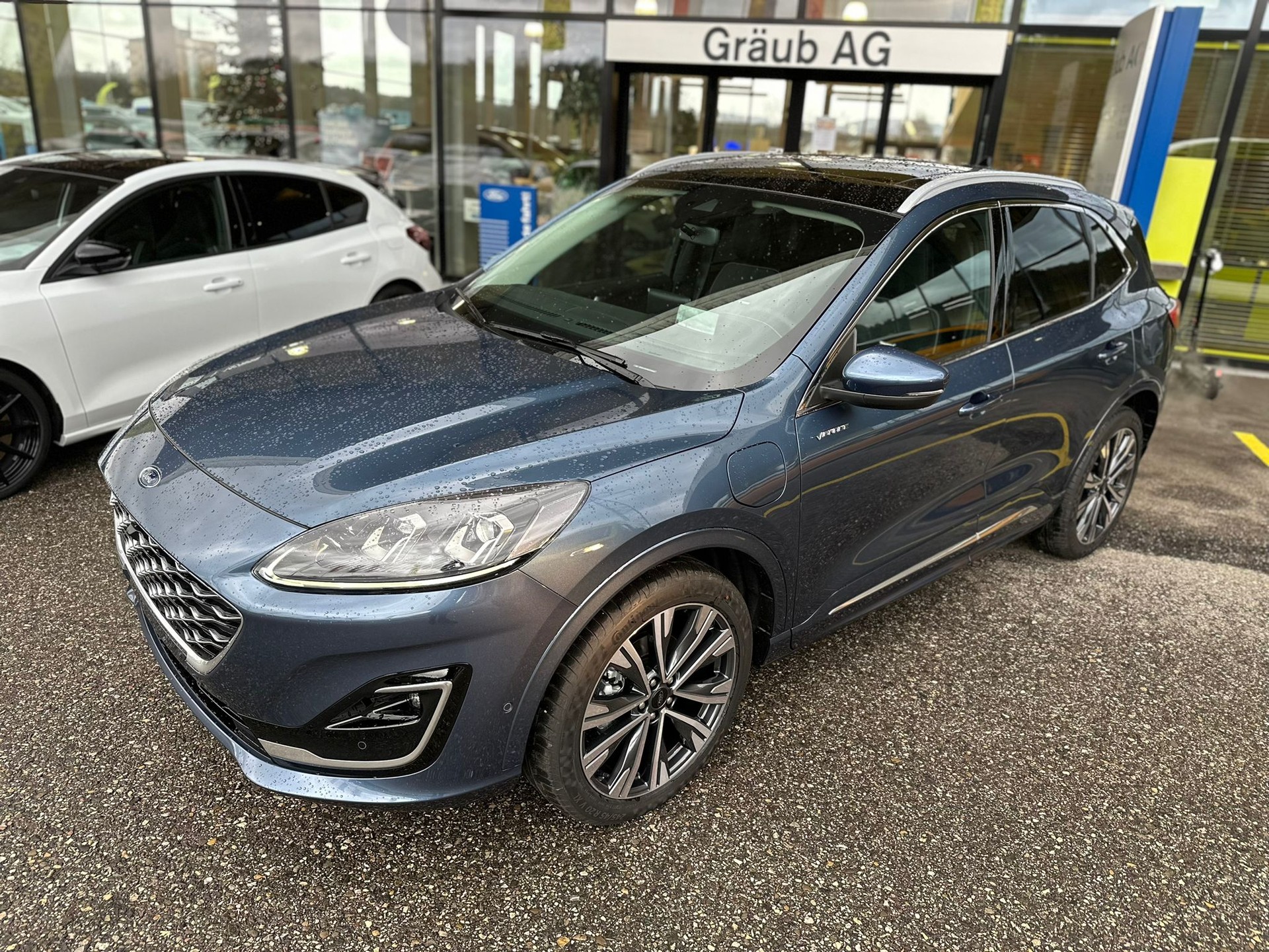 FORD Kuga 2.5 PHEV Vignale 2WD blue-image-2