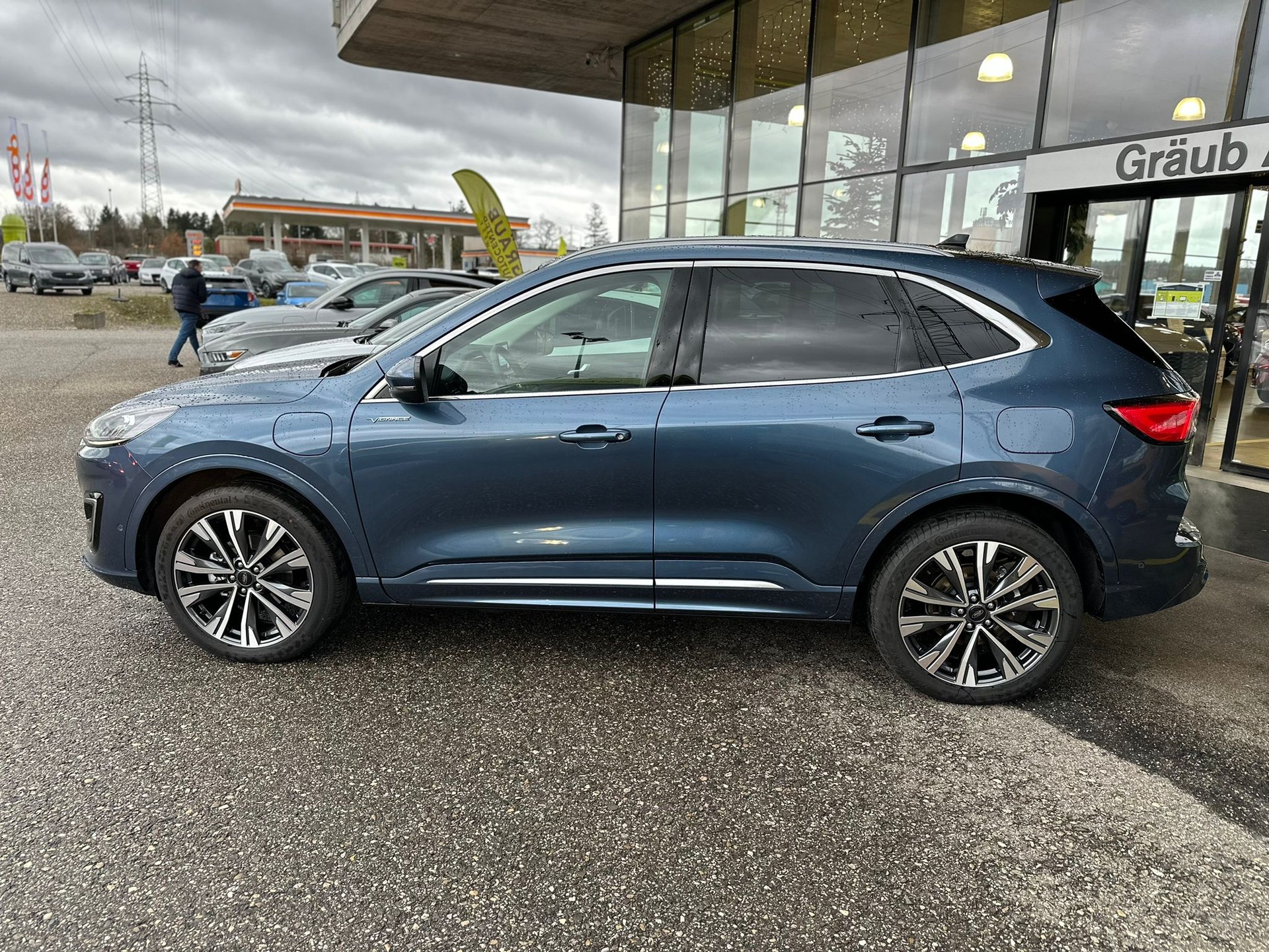 FORD Kuga 2.5 PHEV Vignale 2WD blue-image-3