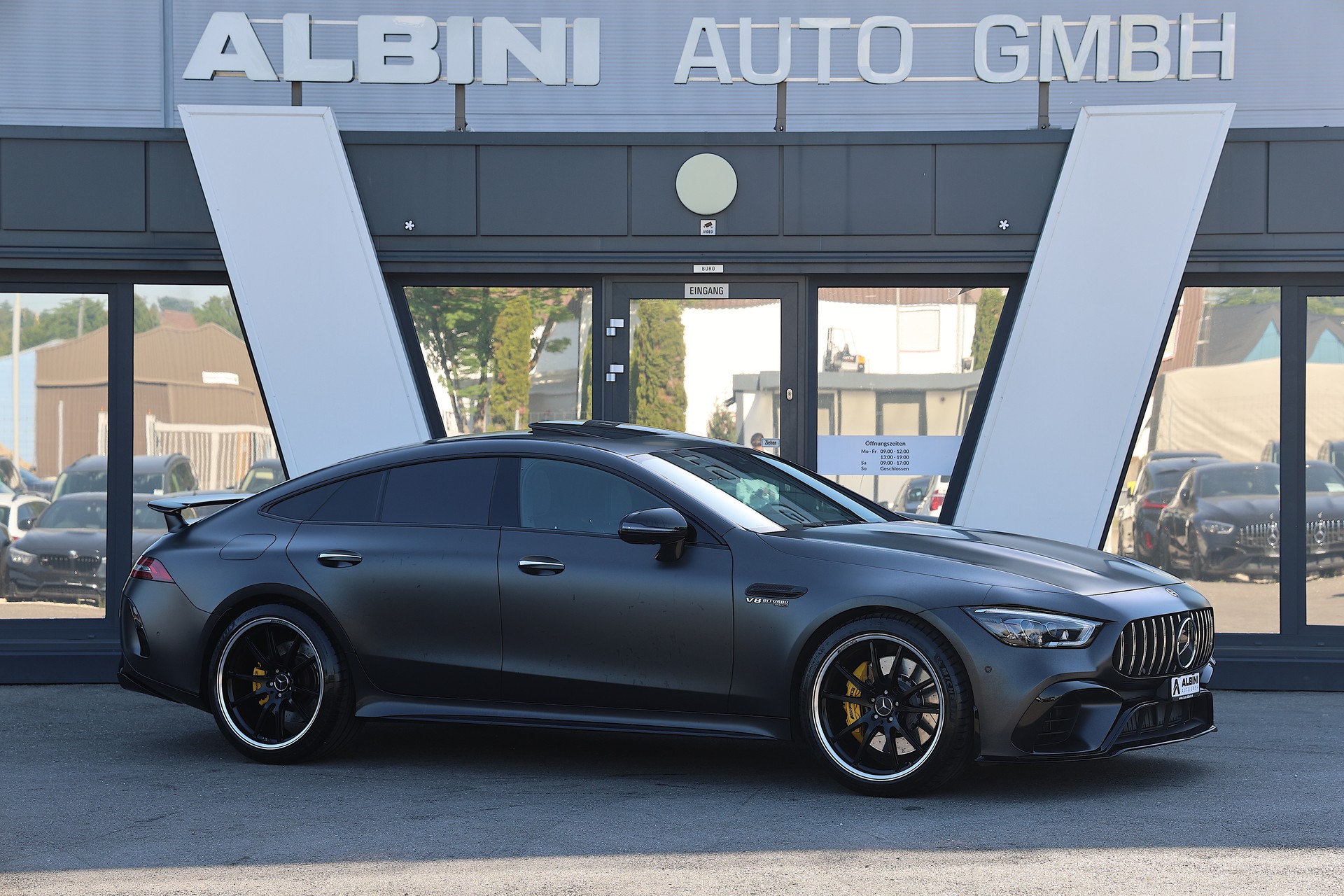 MERCEDES-BENZ AMG GT 4 63 S *Designo Graphitgrau Magno* 4Matic+ Speedshift MCT *5-Sitzer*-image-1
