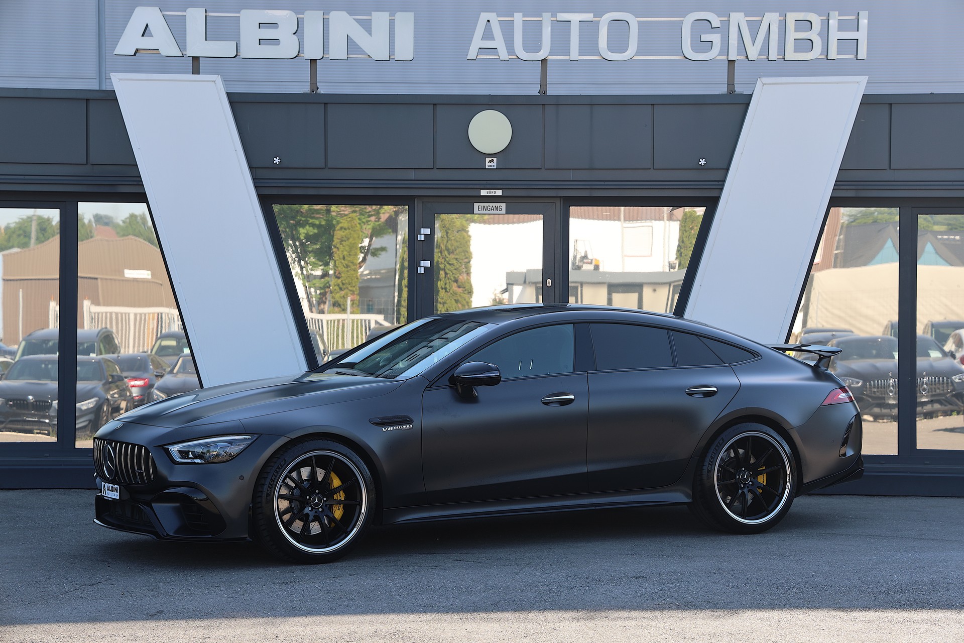 MERCEDES-BENZ AMG GT 4 63 S *Designo Graphitgrau Magno* 4Matic+ Speedshift MCT *5-Sitzer*-image-0