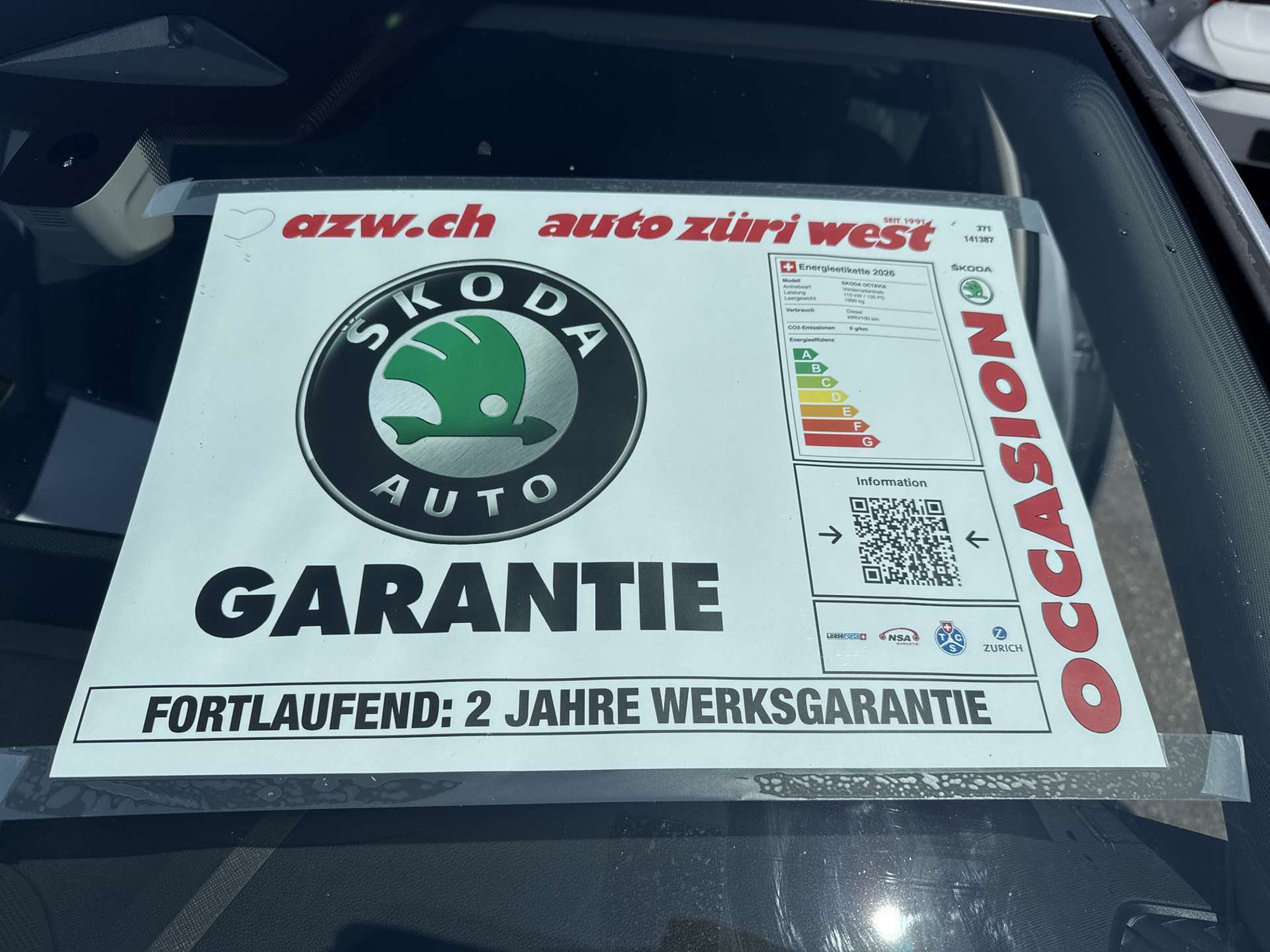 SKODA Octavia Combi 2.0 TDi Selection DSG-Automat-image-3