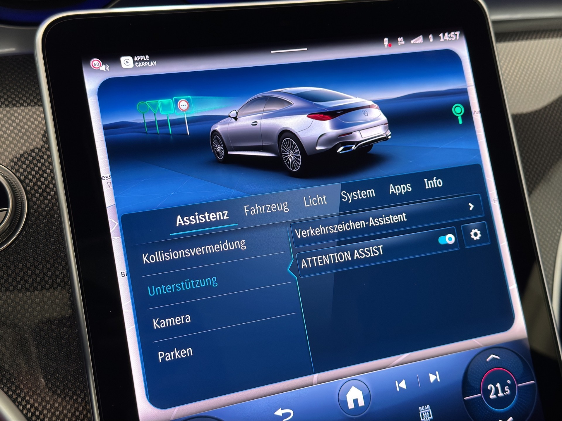 MERCEDES-BENZ CLE 200 Coupé AMG Line 4Matic 9G-Tronic "Pano-Burmester-Digital Light-360°Kam."-image-23