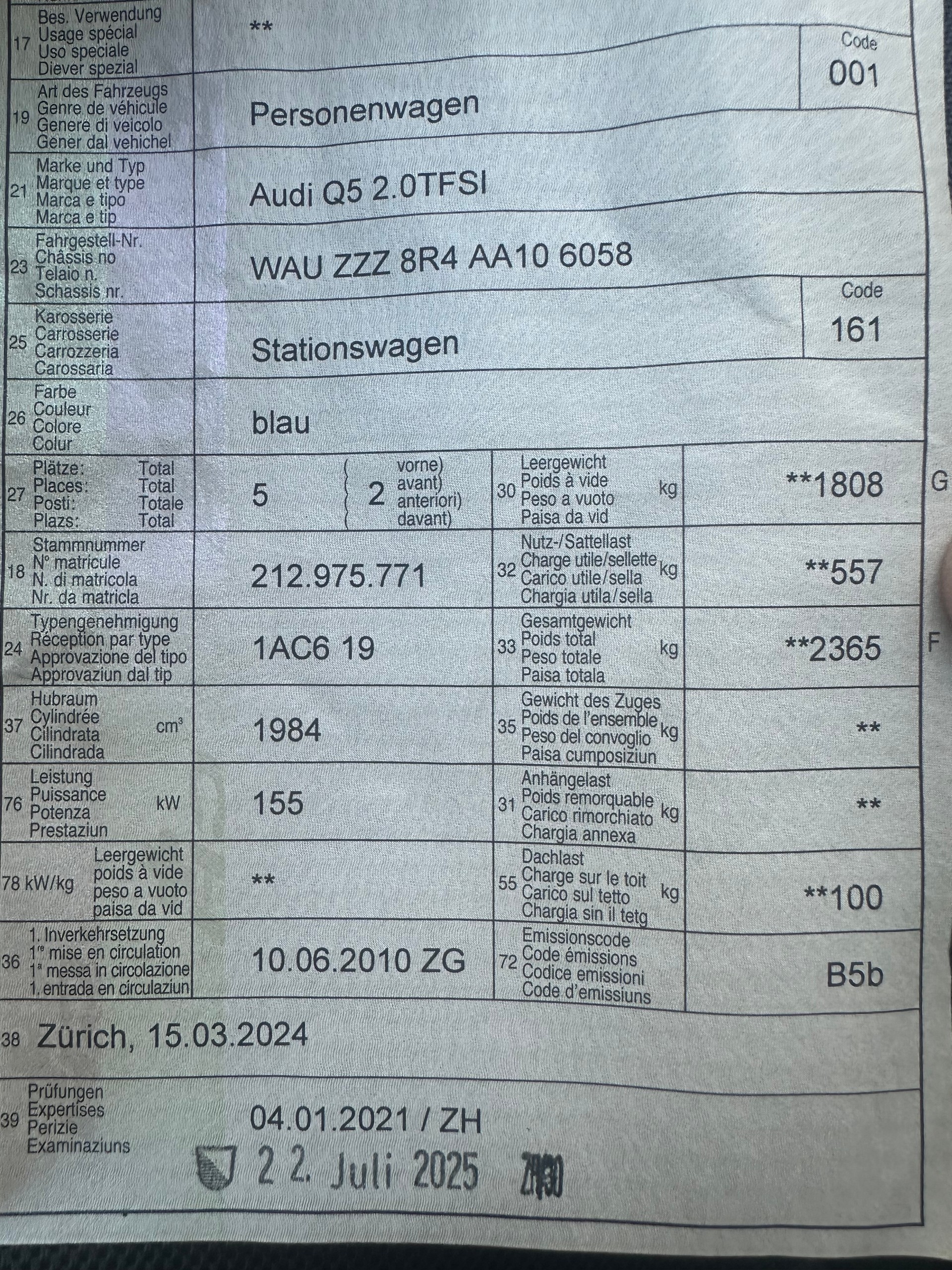 AUDI Q5 2.0 TFSI quattro S-tronic-image-15