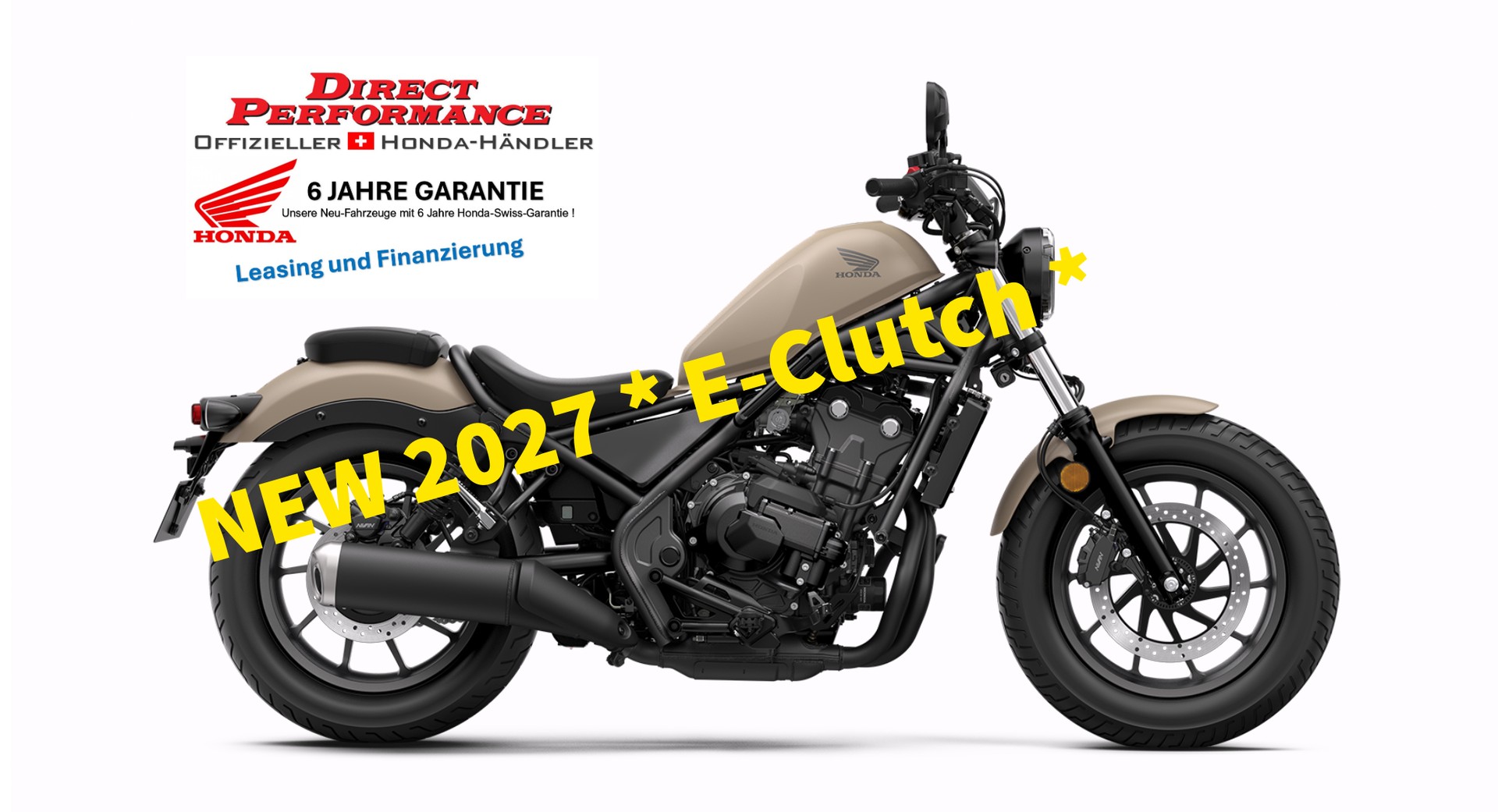 HONDA CMX500 Rebel * E-Clutch * 2027