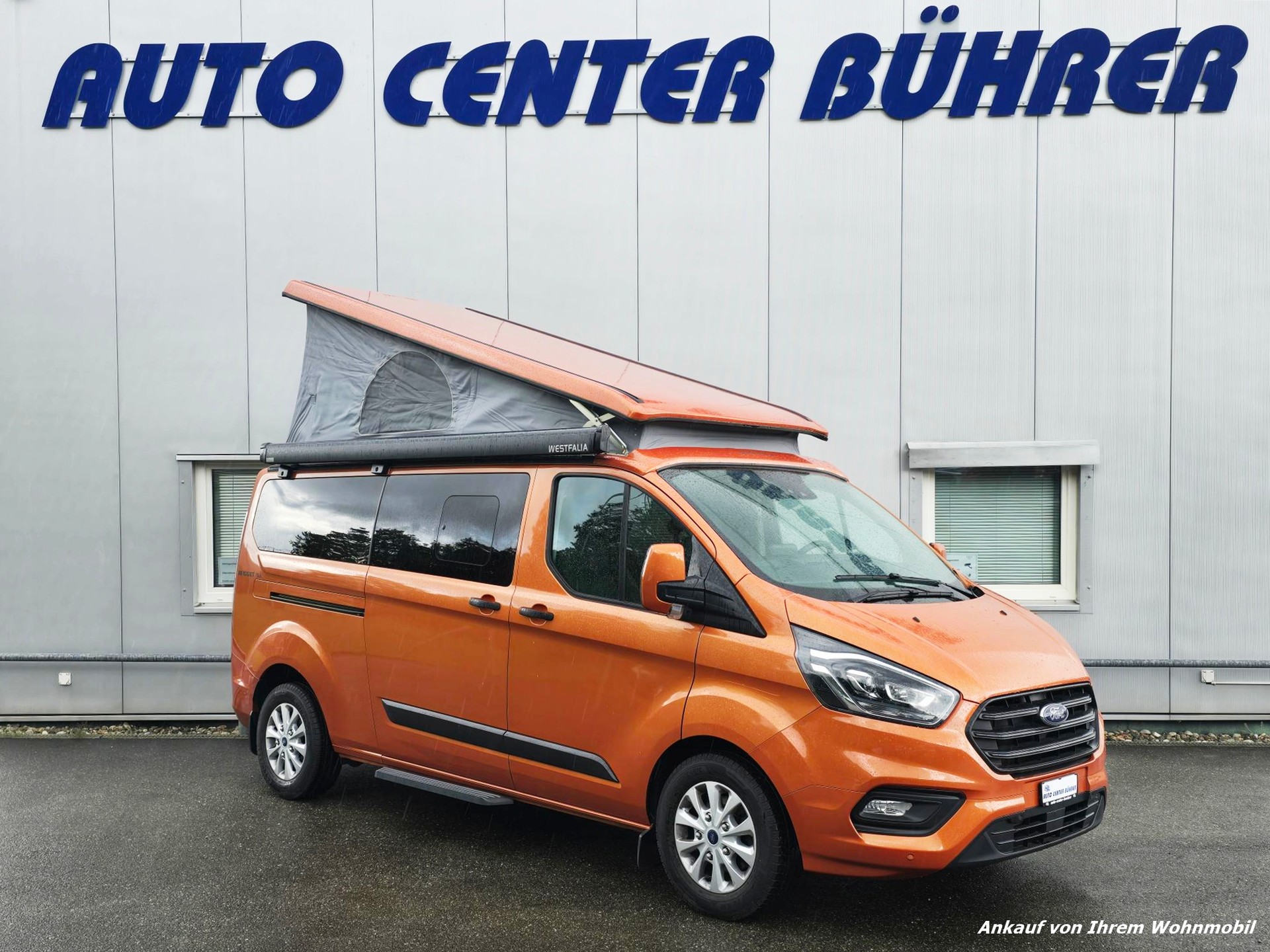 FORD TRANSIT CUSTOM NUGGET PLUS WESTFALIA AUFSTELLDACH 2,0 TDCI DIESEL AUTOMAT-image-2