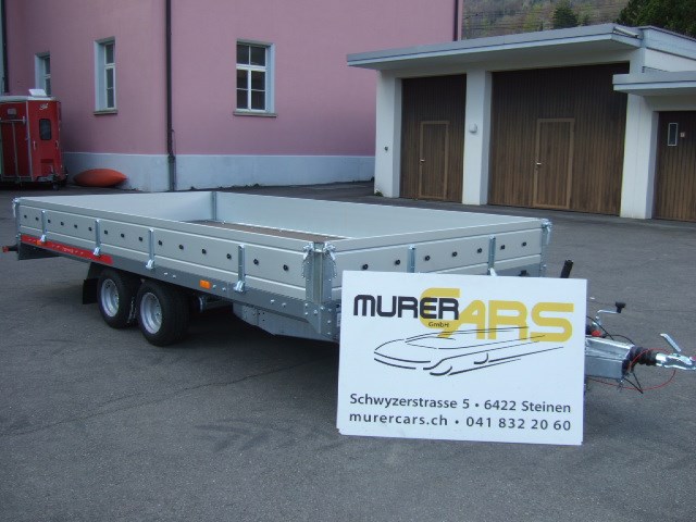 TEMARED CARPLATFORM 4021 3'000kg mit Bordwände
