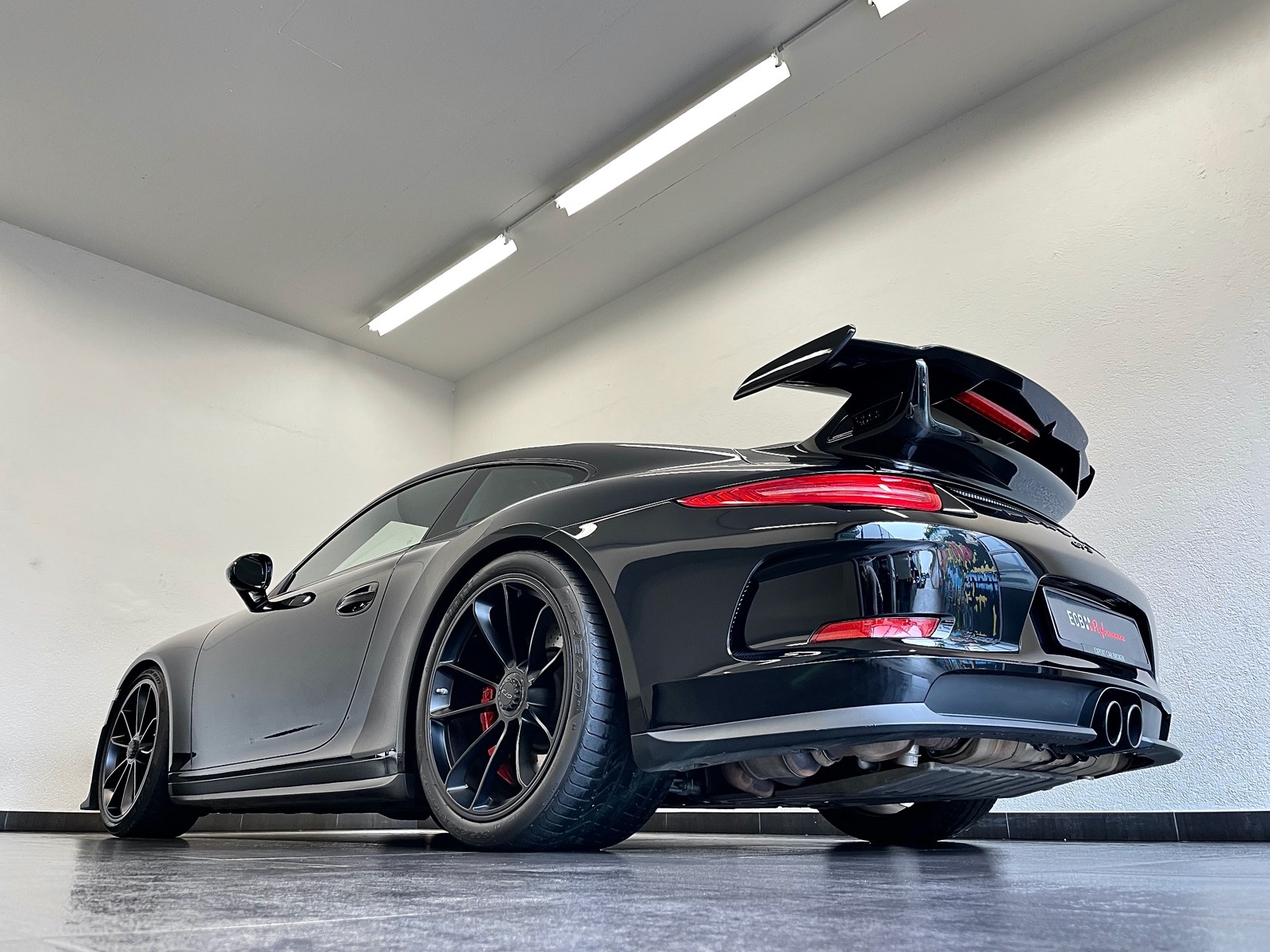 PORSCHE GT3 MK1 "ALL BLACK" mit Porsche Approved Garantie-image-3