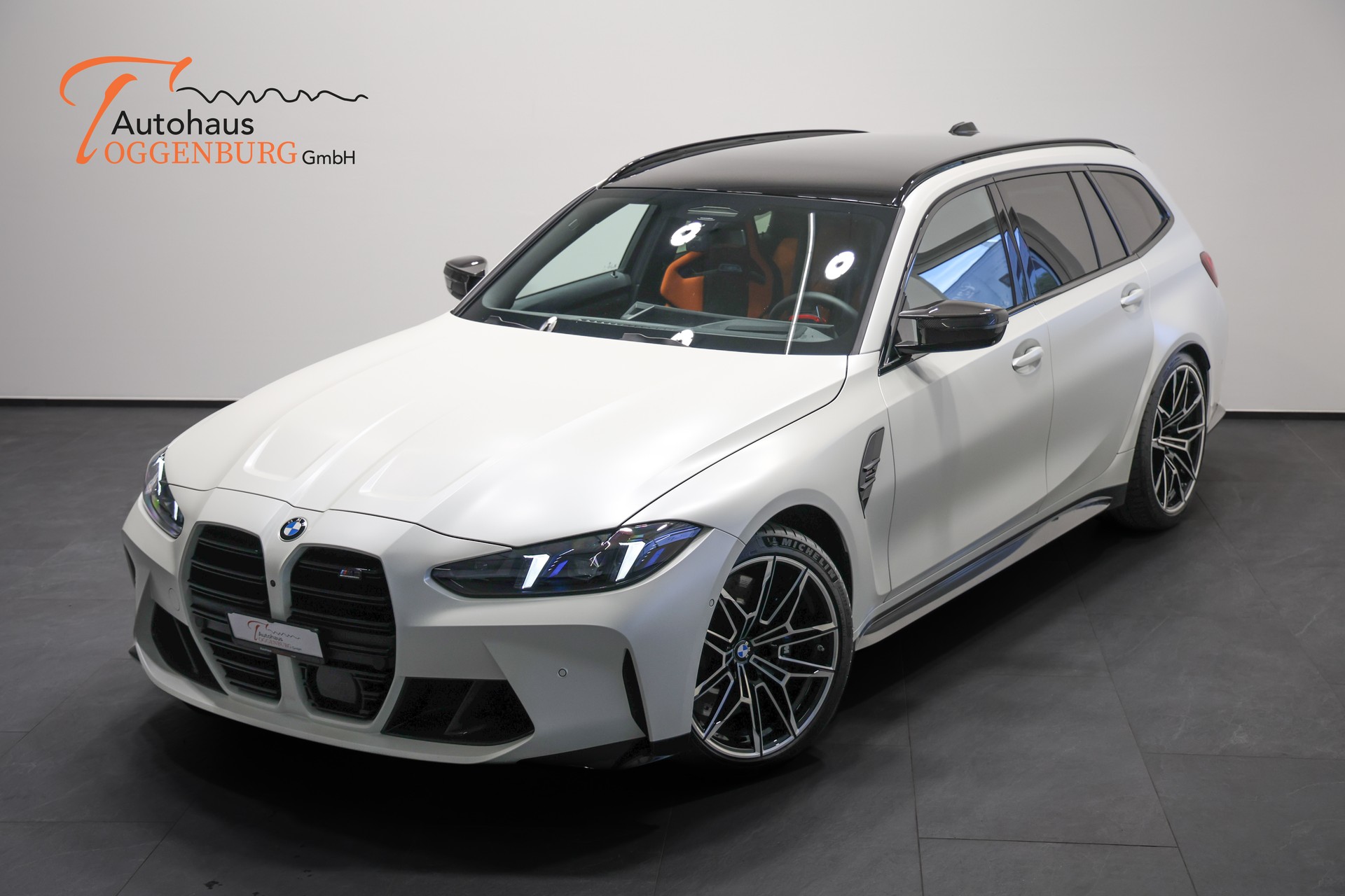 BMW M3 Touring xDrive Competition M LCI *Individual Frozen White*BMW Werksgarantie bis 12.2028*M-Drivers Package*-image-4