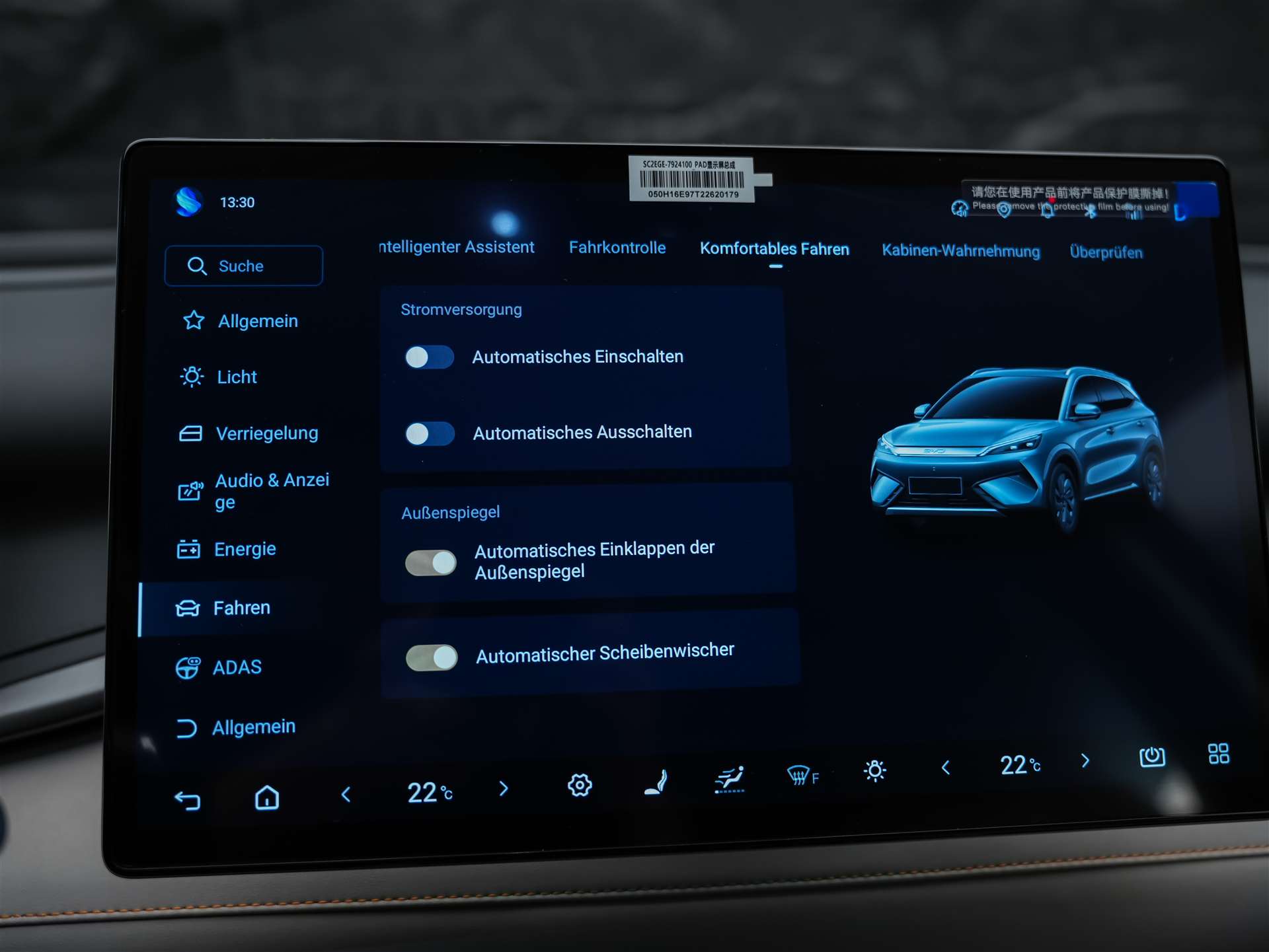 BYD Atto 3 EVO 74.8 kWh Excellence AWD *SOFORT Verfügbar*Werksgarantie*Panorama*Lenkradheizung*360° Kamera*-image-41