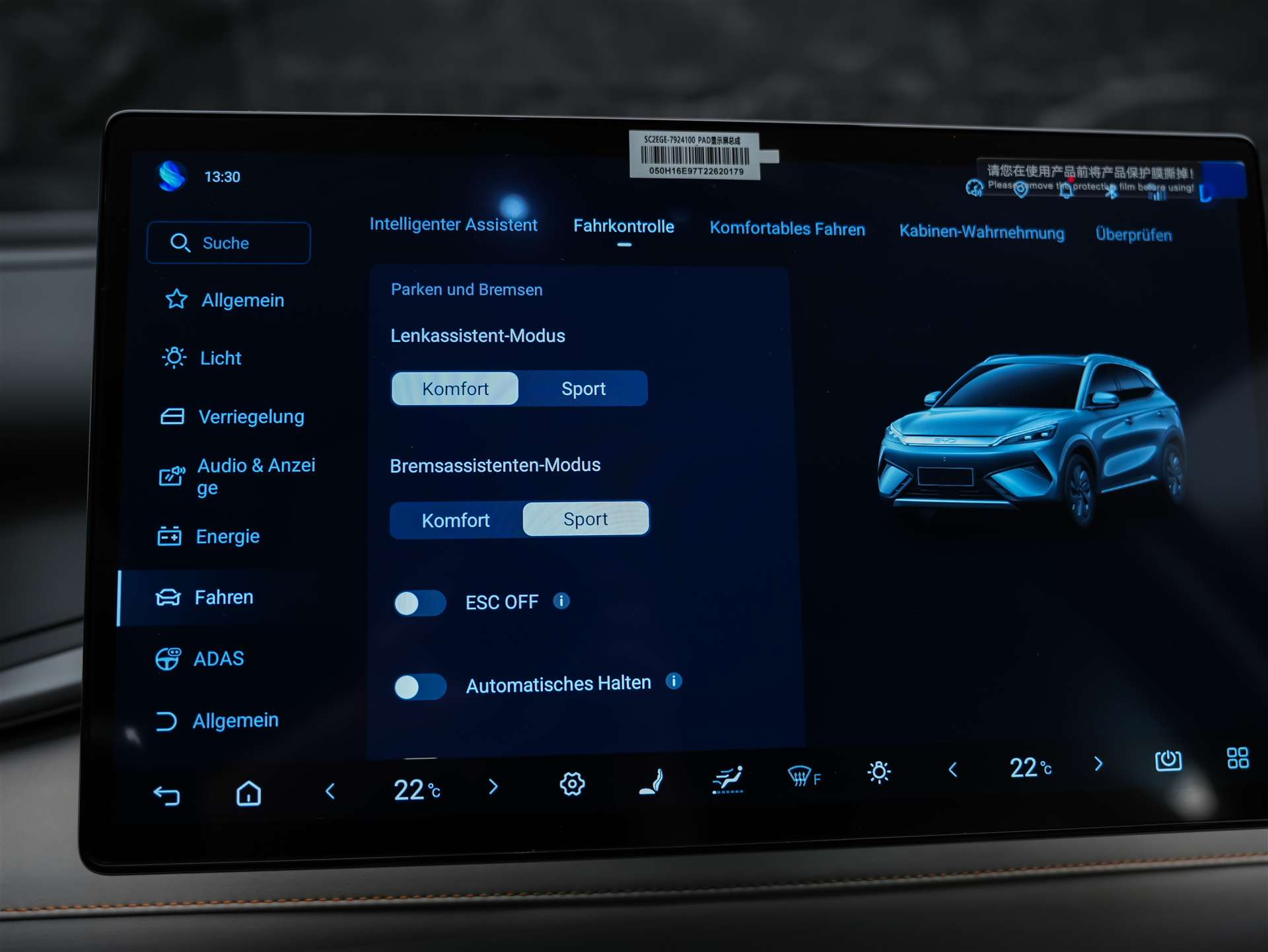 BYD Atto 3 EVO 74.8 kWh Excellence AWD *SOFORT Verfügbar*Werksgarantie*Panorama*Lenkradheizung*360° Kamera*-image-40