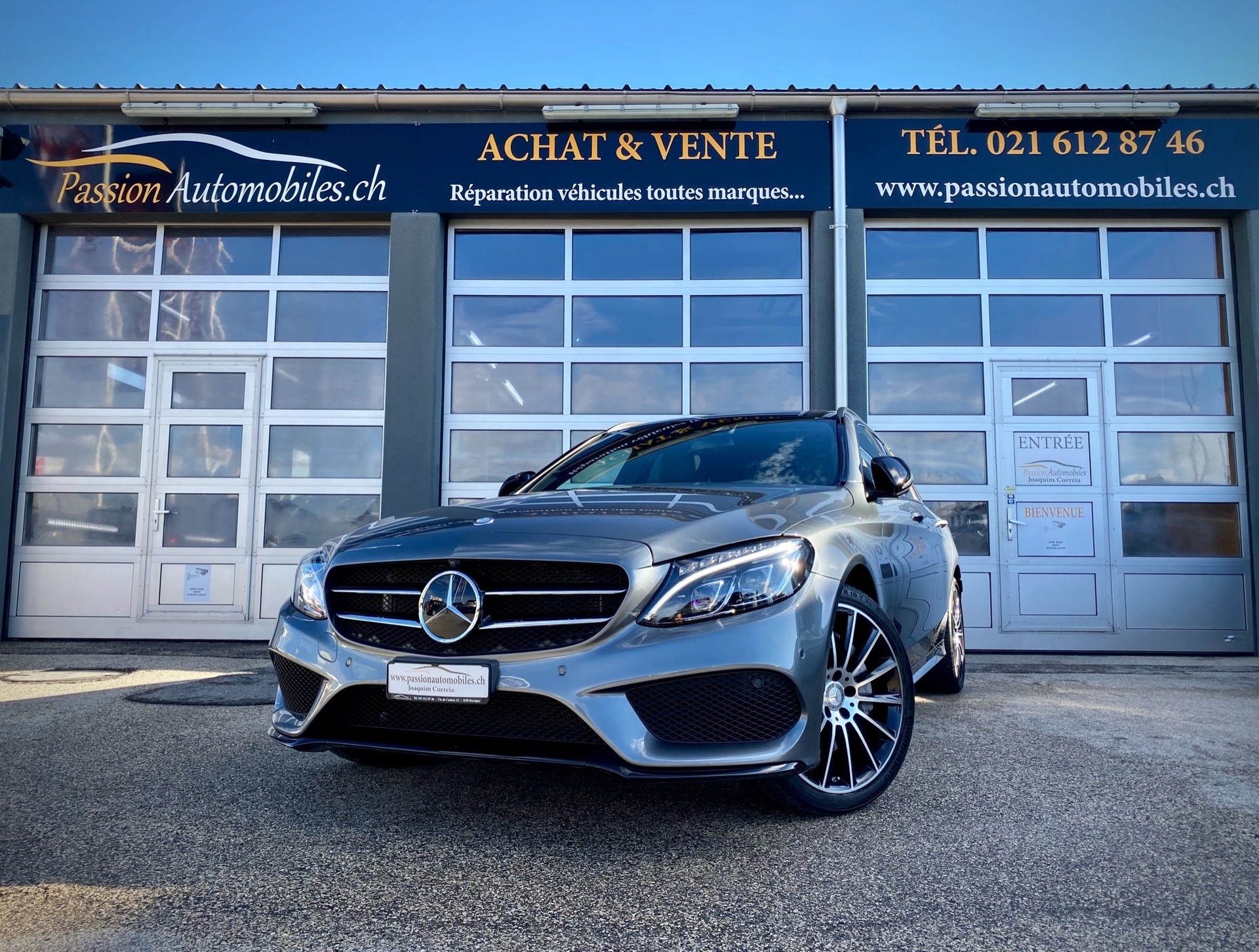 MERCEDES-BENZ C 400 AMG Line 4Matic 9G-Tronic - Véhicule Suisse (CH)-image-15