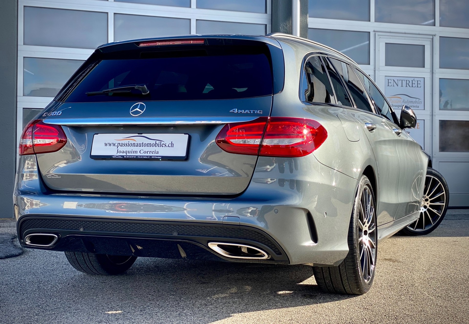 MERCEDES-BENZ C 400 AMG Line 4Matic 9G-Tronic - Véhicule Suisse (CH)-image-2