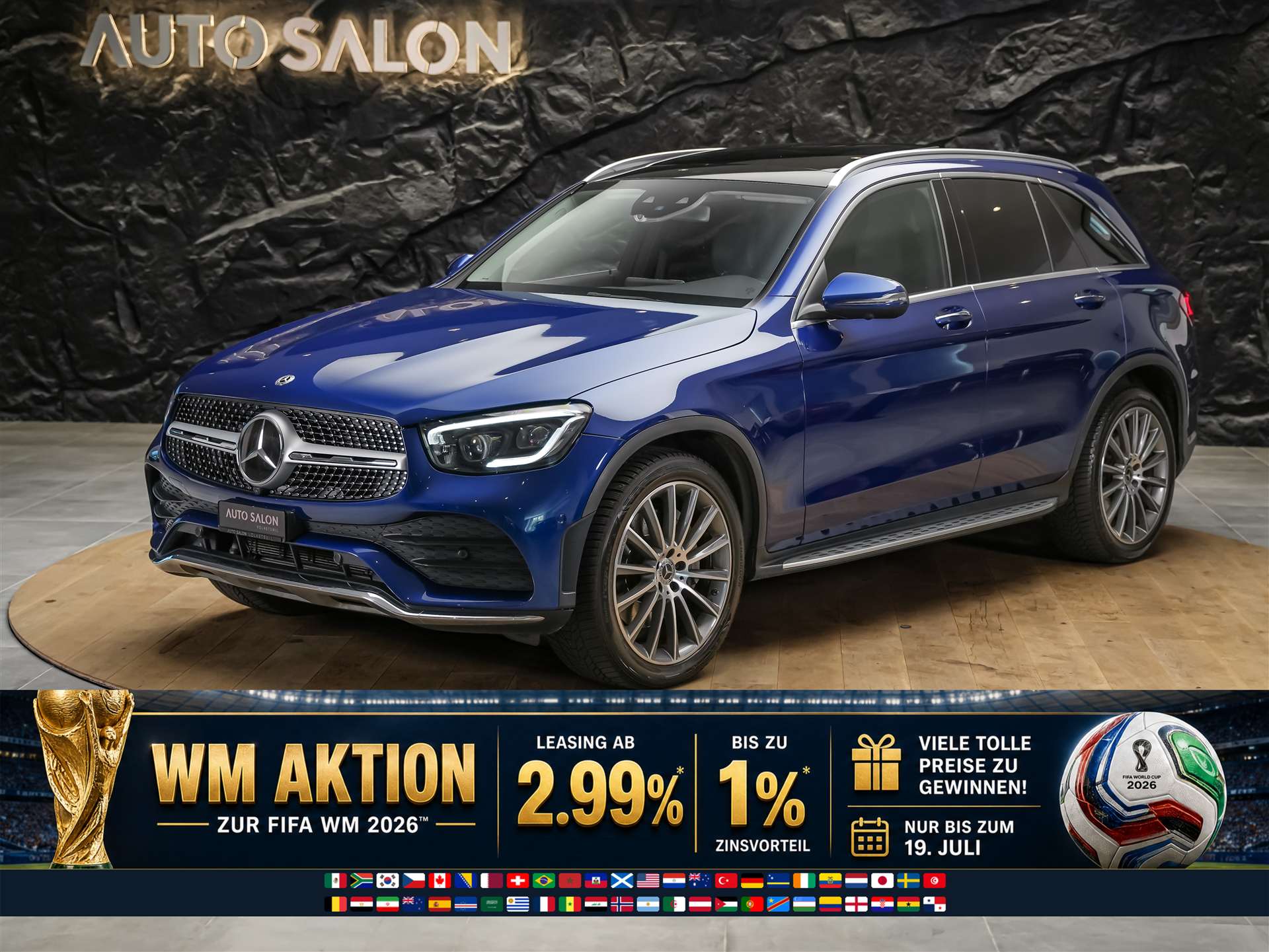 MERCEDES-BENZ GLC 200 AMG Line 4Matic 9G-Tronic *CH Auto*Facelift*EL. Sitze mit Memory*Panorama*-image-0