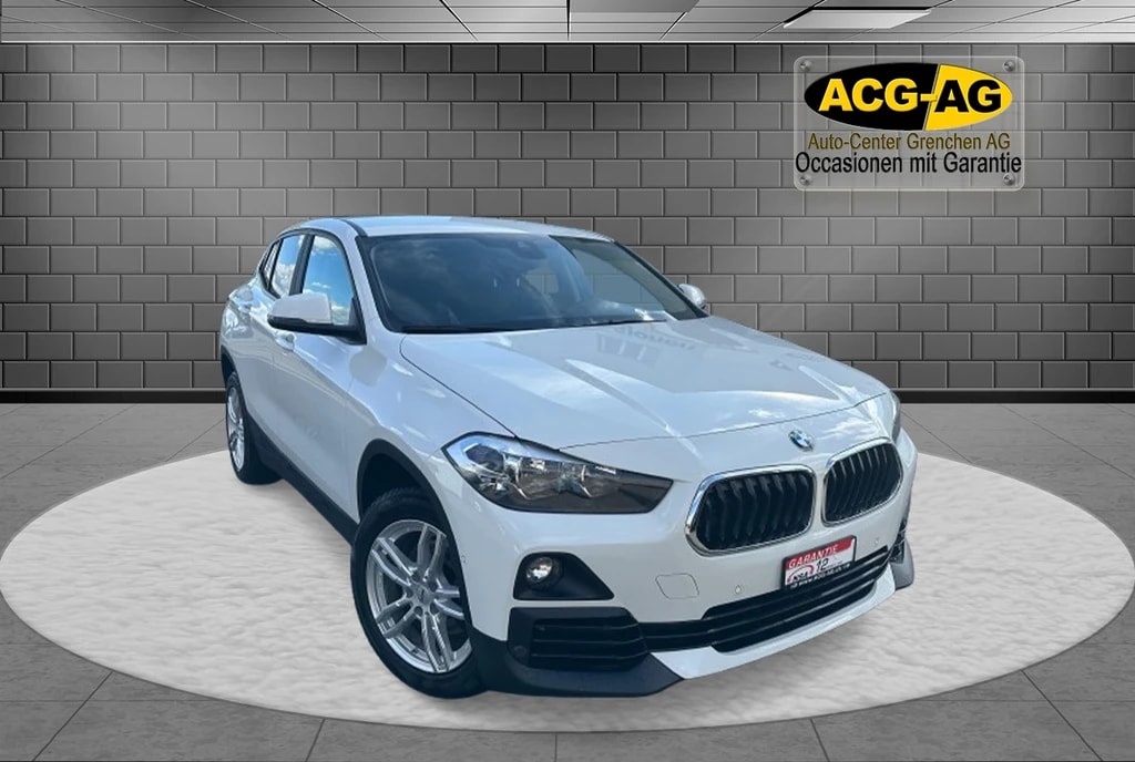 BMW X2 xDrive 18d Steptronic ** CH-FHZ, mit Gratis Service Paket ** Gr-Navi ** Tempomat ** PDC V+H ** Frisch Ab MFK & Service **-image-0