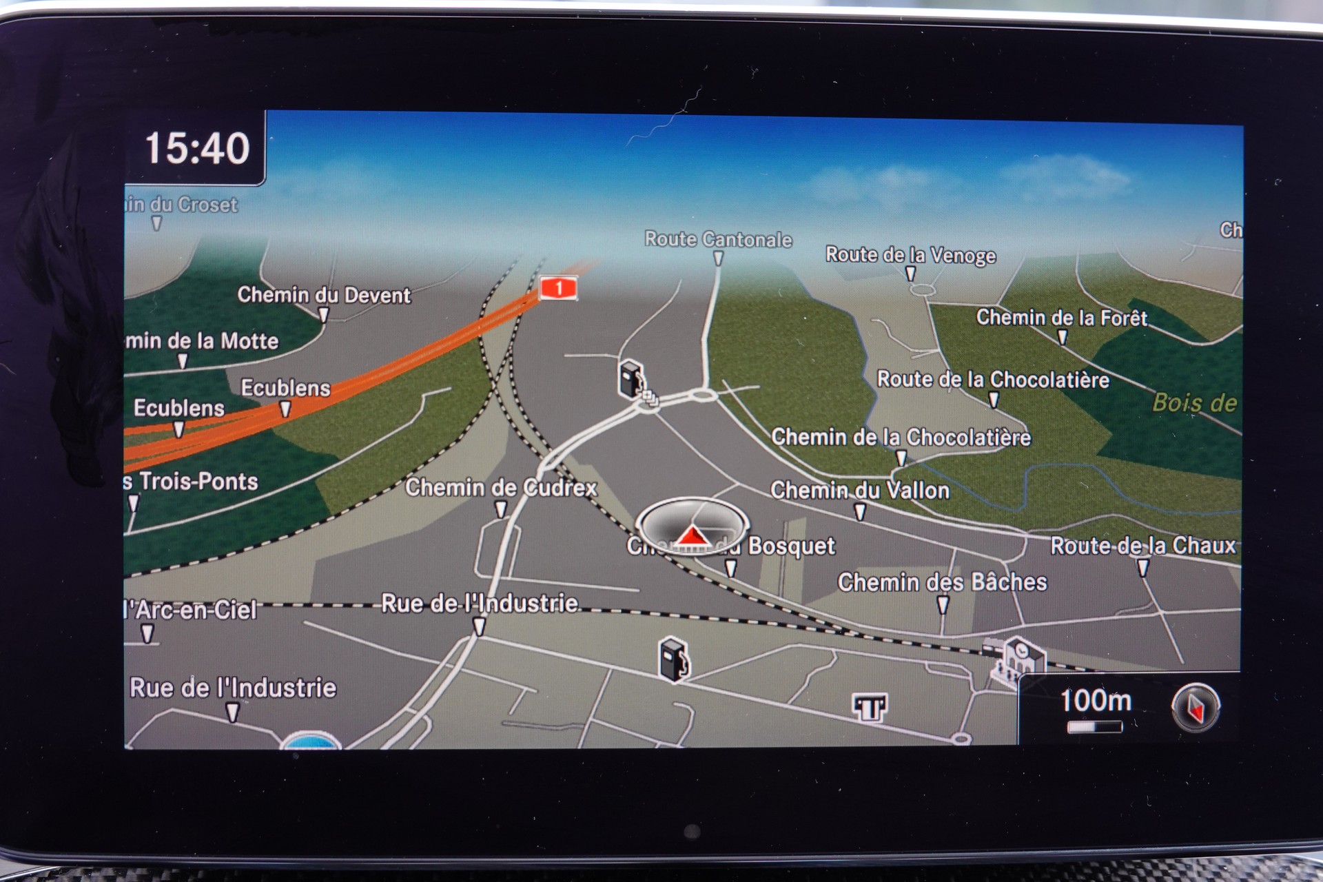 MERCEDES-BENZ GLC 43 AMG - " CH Auto * Toit Ouvrant * Sièges Electriques+Chauffant * GPS * Lumière Ambiance * Sièges chauffant arrière "-image-14