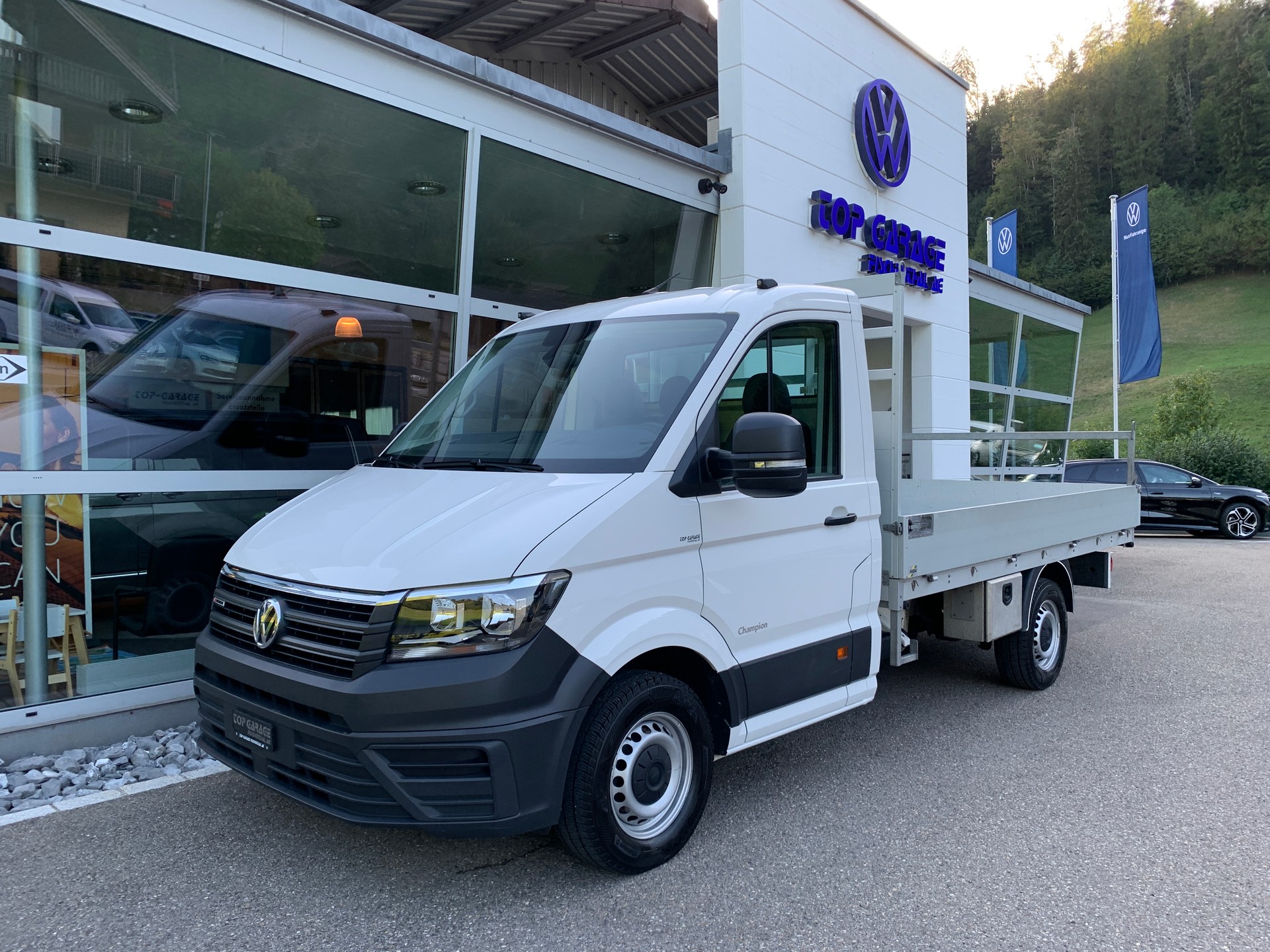 VW Crafter 35 2.0 BiTDI Champion L3 4M Kipp./Prits./Koff+Heb. A-image-0