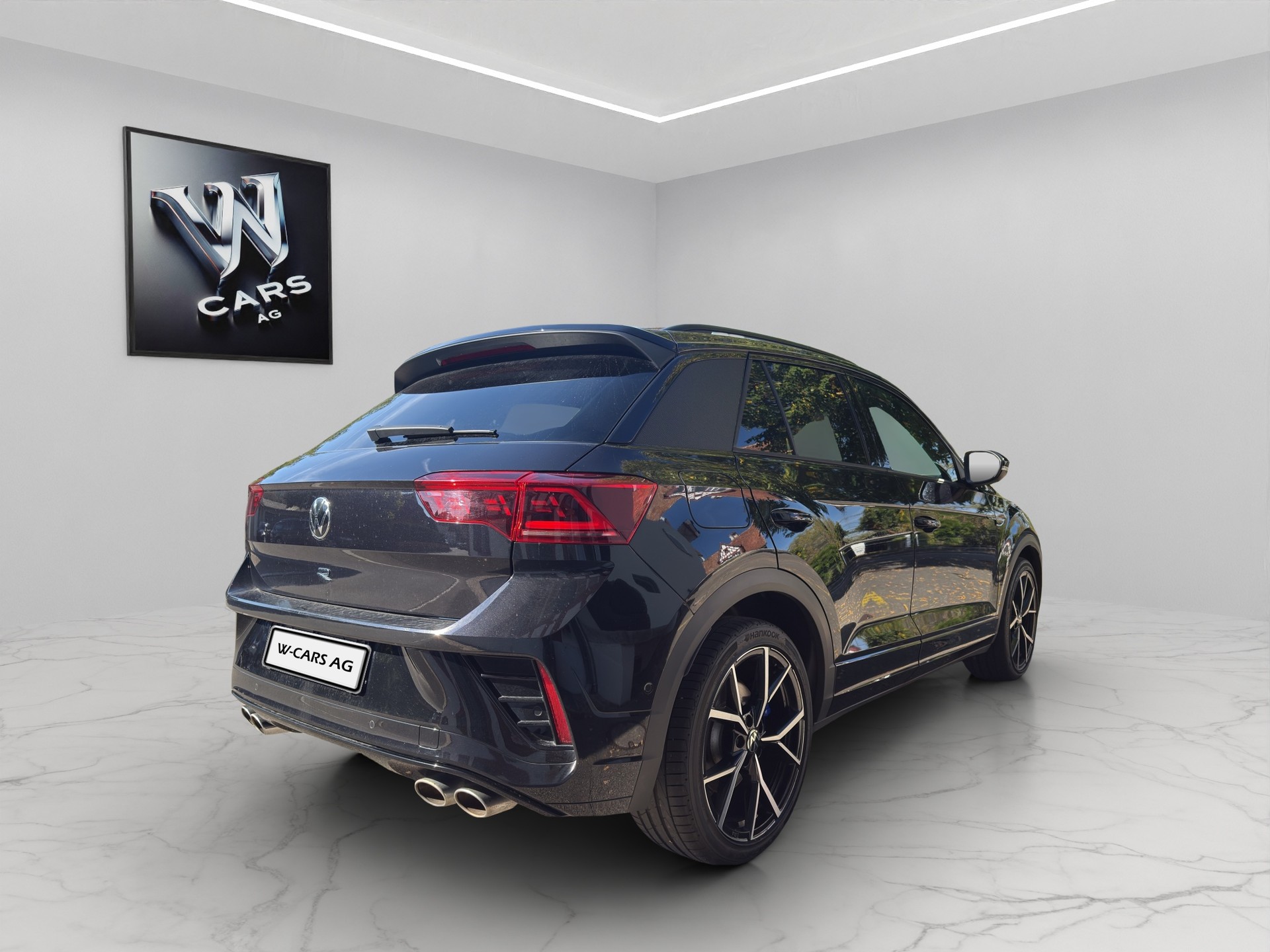 VW T-Roc 2.0 TSI R DSG 4Motion * Garantie * 8 fach * AHK * Leder *-image-3