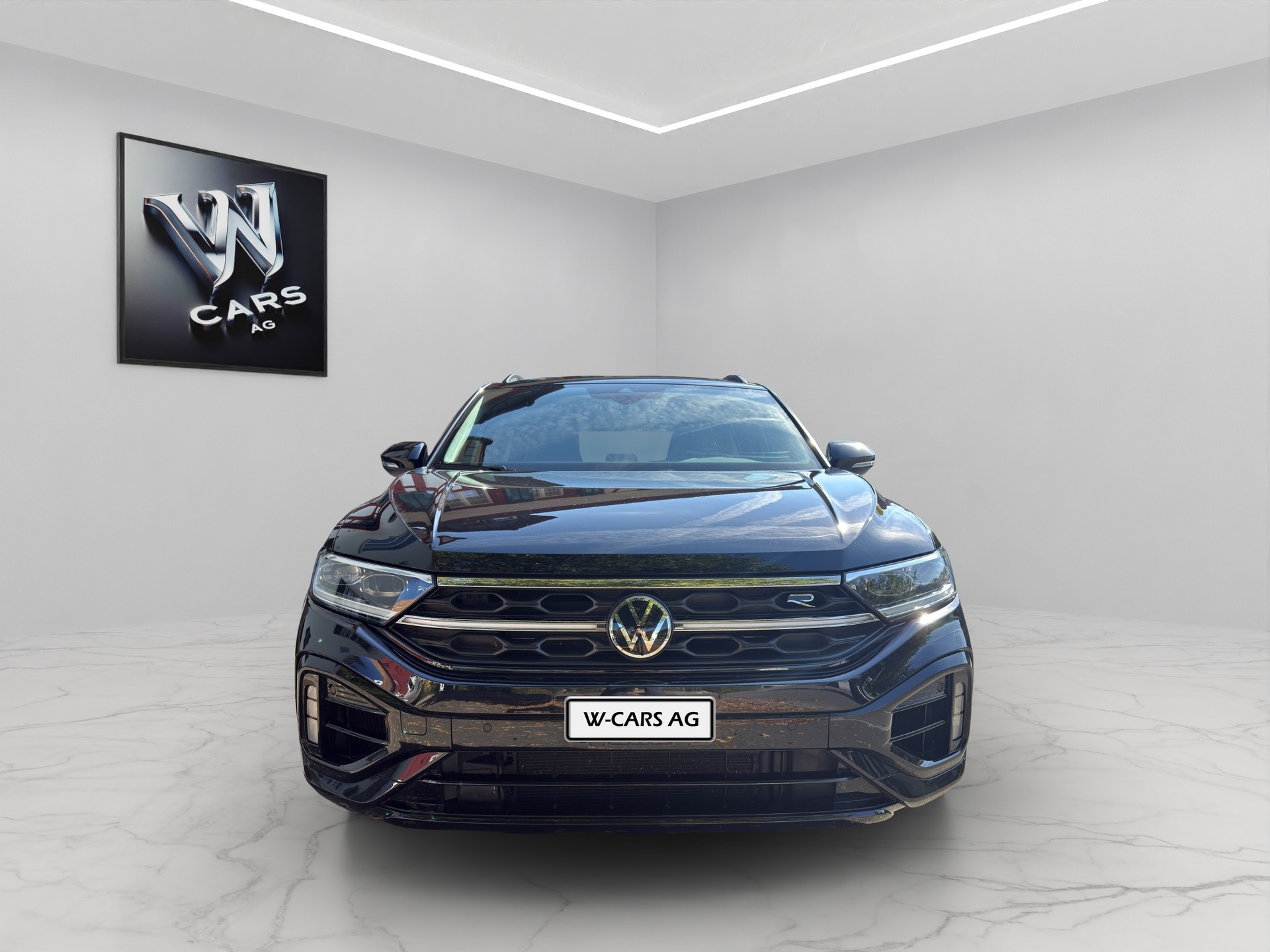 VW T-Roc 2.0 TSI R DSG 4Motion * Garantie * 8 fach * AHK * Leder *-image-5