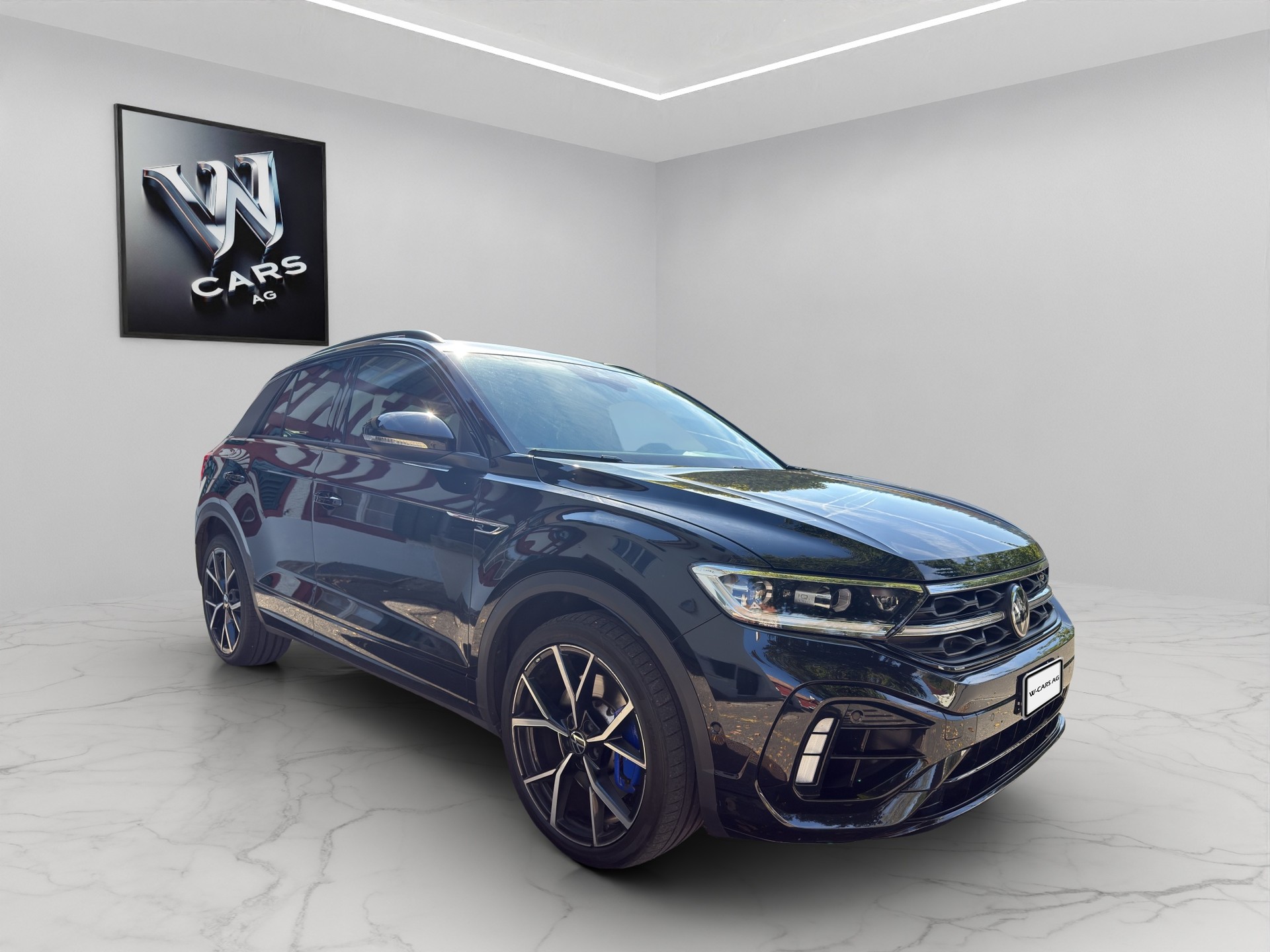 VW T-Roc 2.0 TSI R DSG 4Motion * Garantie * 8 fach * AHK * Leder *-image-4