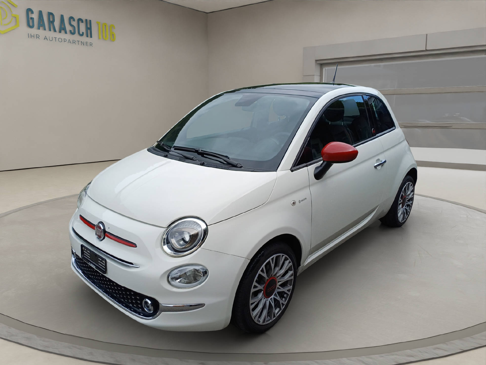FIAT 500 1.0 Hybrid Red-image-0