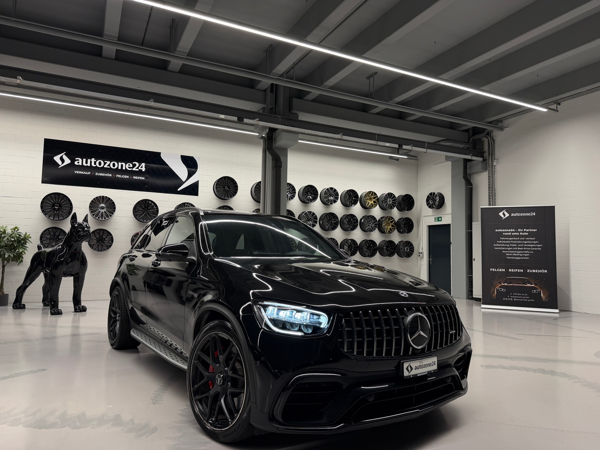 MERCEDES-BENZ GLC 63 S AMG 4m+ *CH-Auto*Gratis Service*Garantie*Top Ausstattung*AMG Performance Sitze High End*-image-0