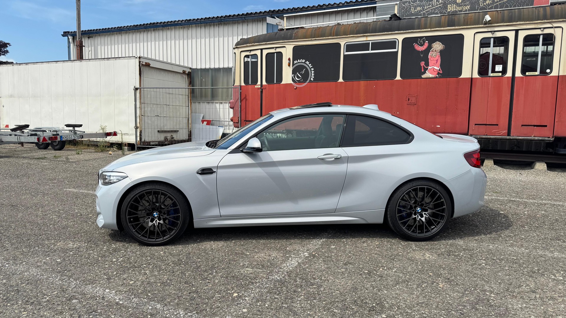BMW M2 Competition DKG | Hockenheim Silber | M-Drivers-Package | 10 Jahre Gratisservice | CH-Fahrzeug-image-1