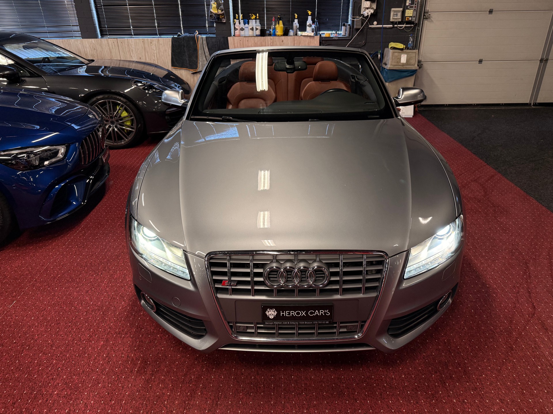 AUDI S5 Cabrio 3.0 TFSI quattro S-tronic / ** Frisch ab MFK & Service **-image-6