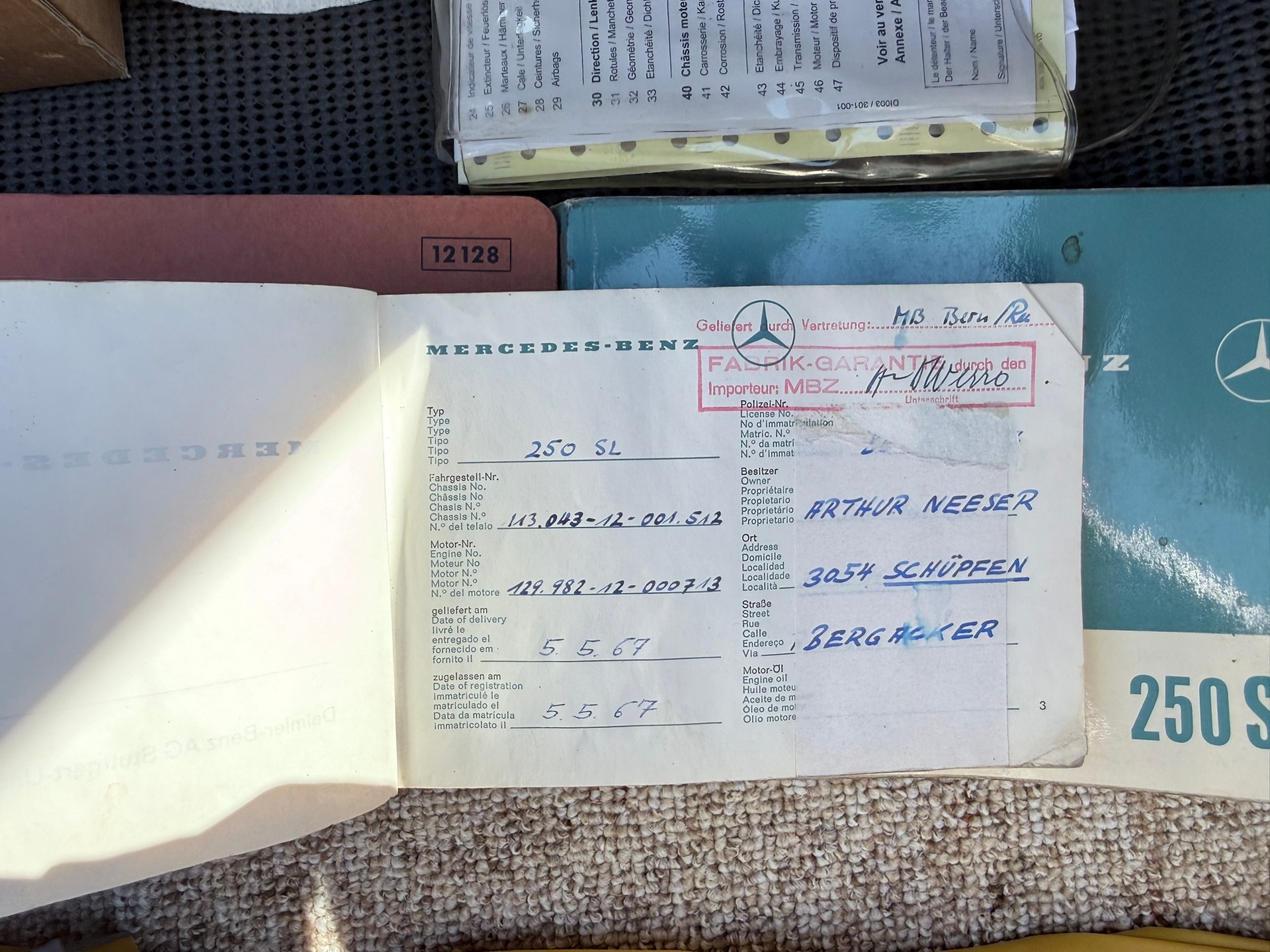 MERCEDES-BENZ SL 250 Pagode California-image-14