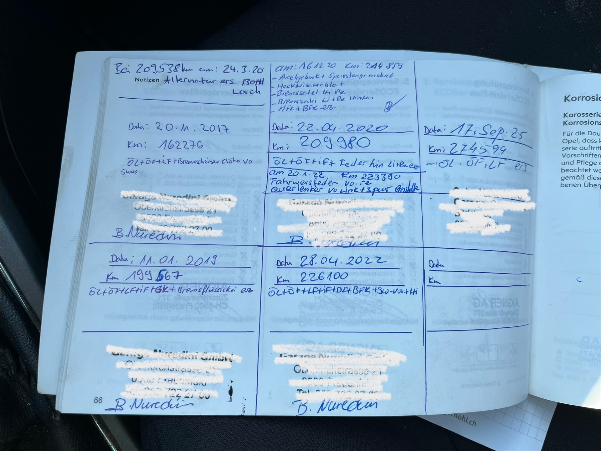 OPEL 6 Gang 1,9i CDTI Kombi Diesel 2 Schlüssel Euro B04-image-14