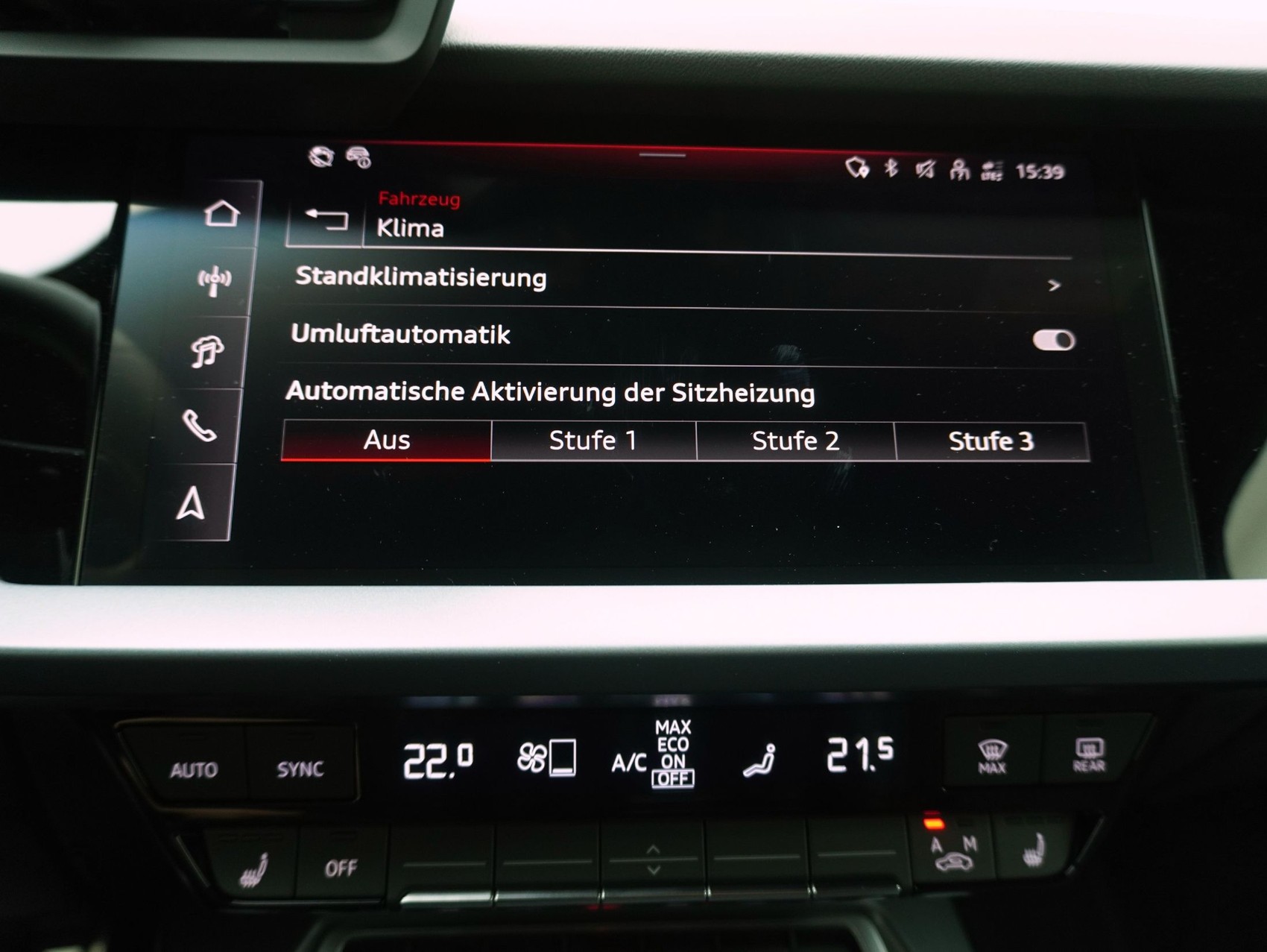 AUDI A3 Sportback 1.5 TFSI e S Line S-Tronic **Audi Werksgarantie bis 02/2031**-image-20