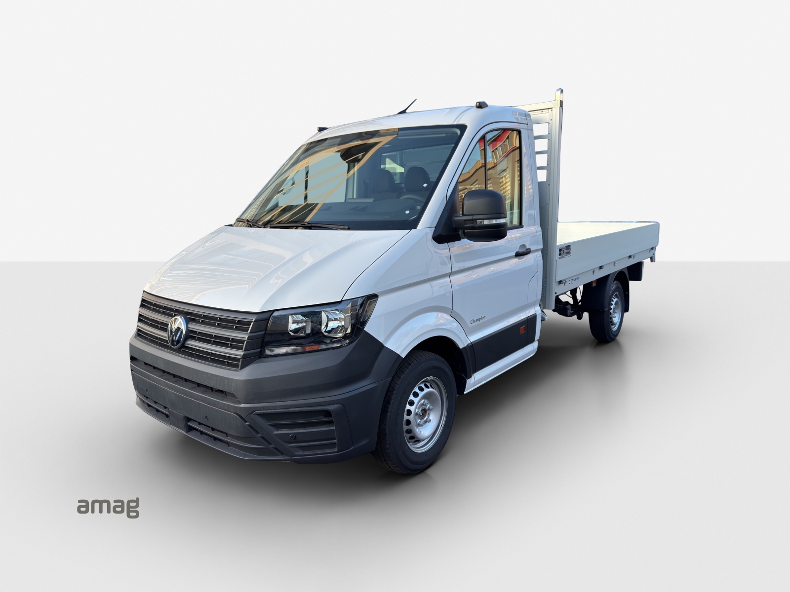 VW Crafter 35 2.0 TDI Kipp./Prits./Koffer+Heb. Champion L3