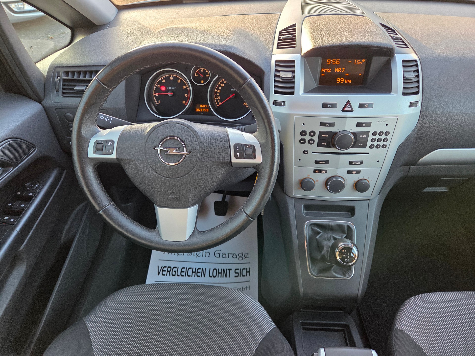 OPEL Zafira 1.8i 16V Enjoy Ausführung 7 Sitzplätze-image-14