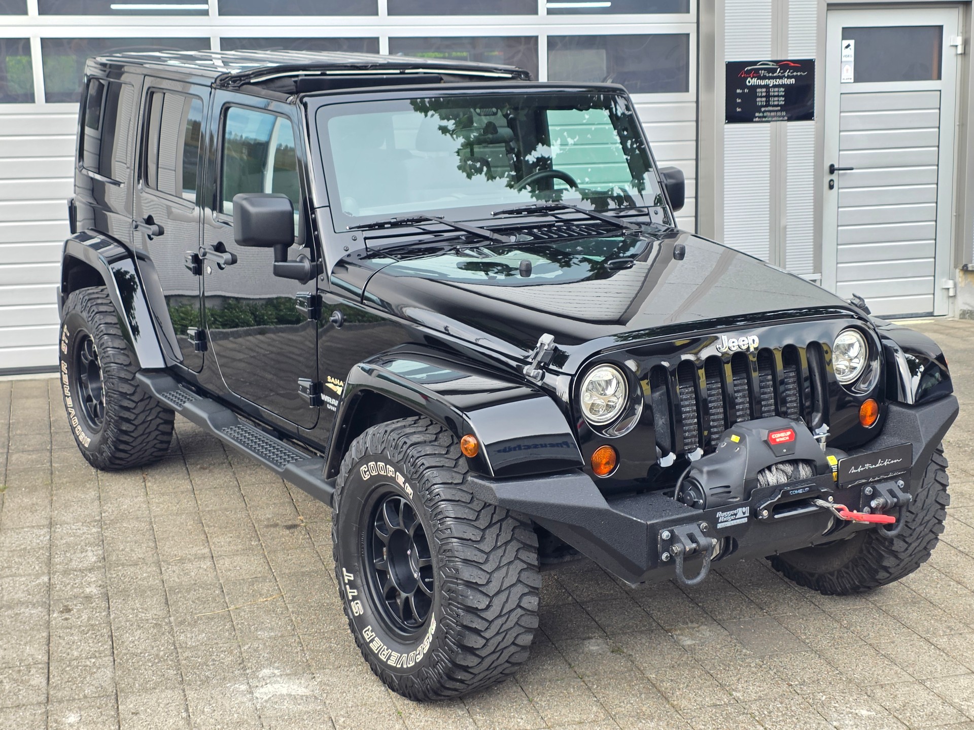 JEEP Wrangler 2.8CRD Unlimited Rubicon Automatic **EL. SEILWINDE - / LED LIGHT -KLIMAAUTAMATIK -SITZHEIZUNG -HARD TOP ABNEHMBAR**-image-1